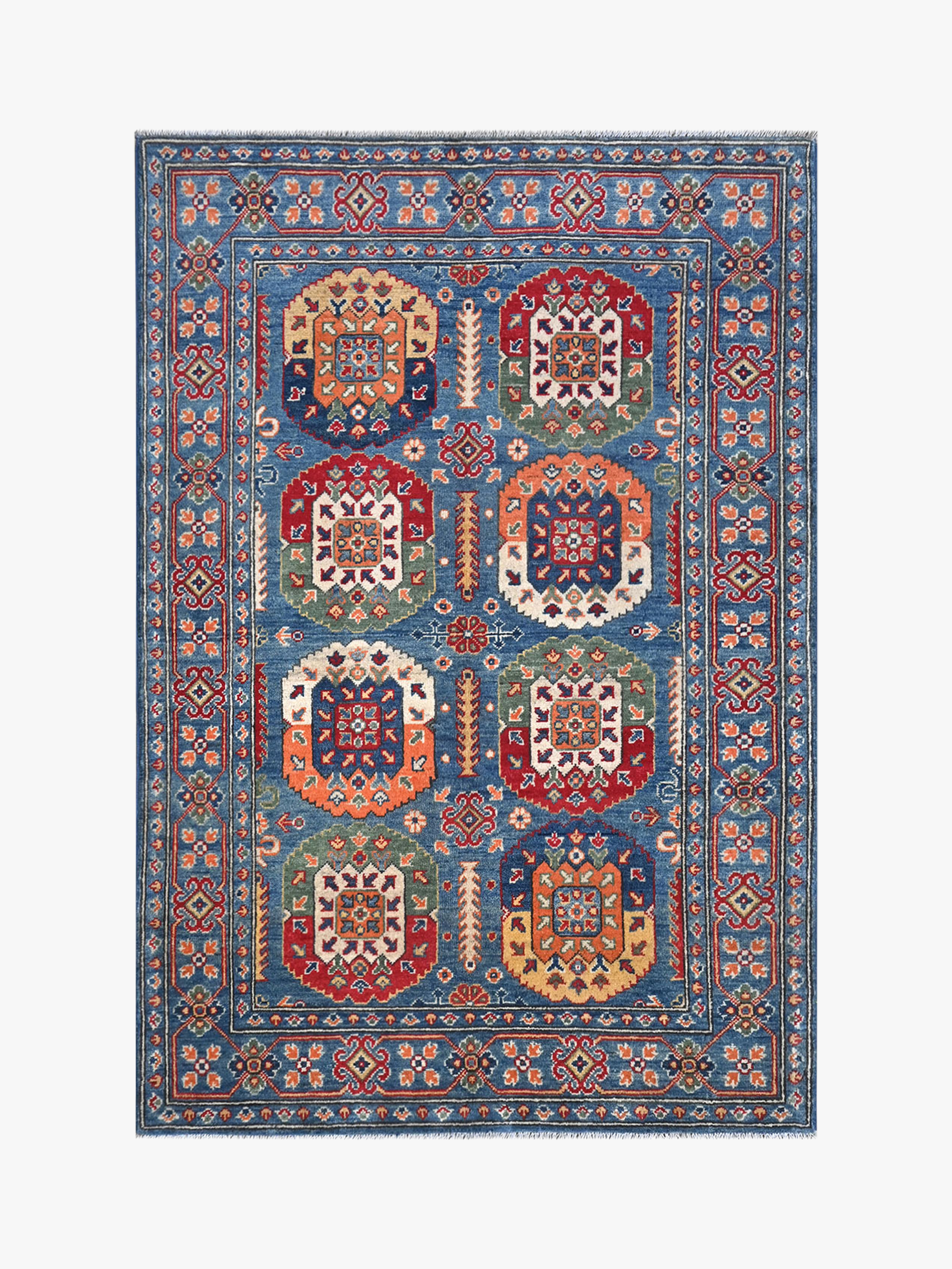 Kazak Blue Rug PC 57058 - 1.86m X 1.25m