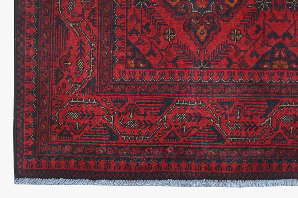 Khal Mohamadi Red Rug PC 57069 - 2.35m X 1.70m