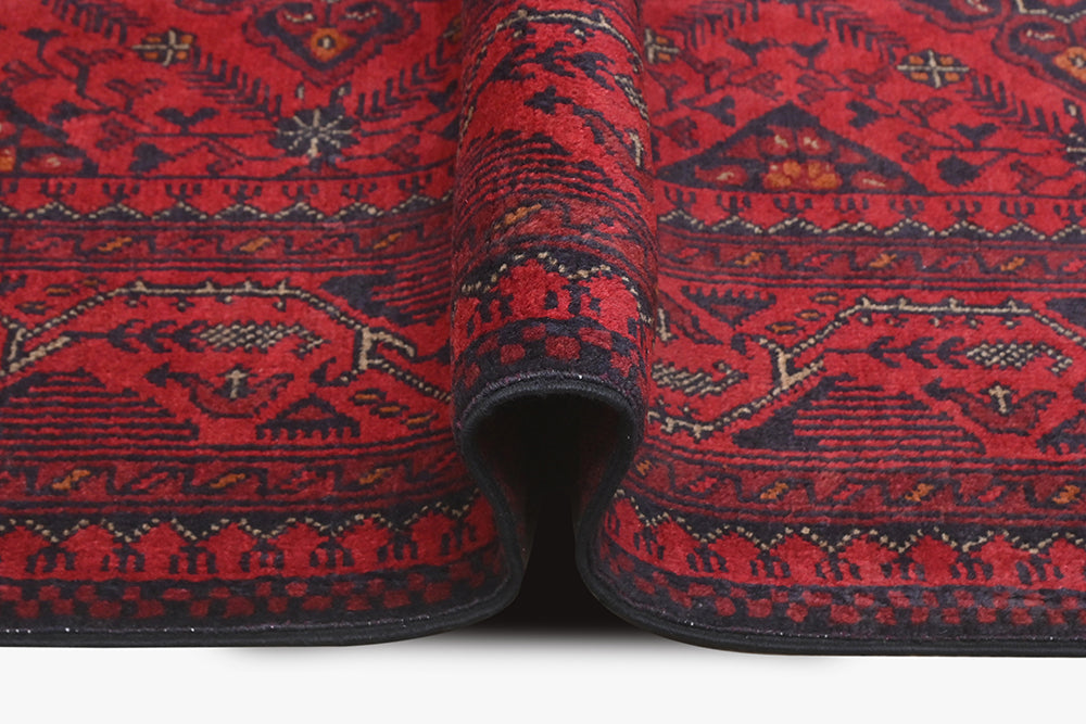 Khal Mohamadi Red Rug PC 57069 - 2.35m X 1.70m