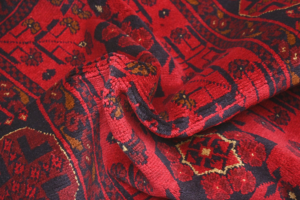 Khal Mohamadi Red Rug PC 57080 - 1.48m X 1.00m