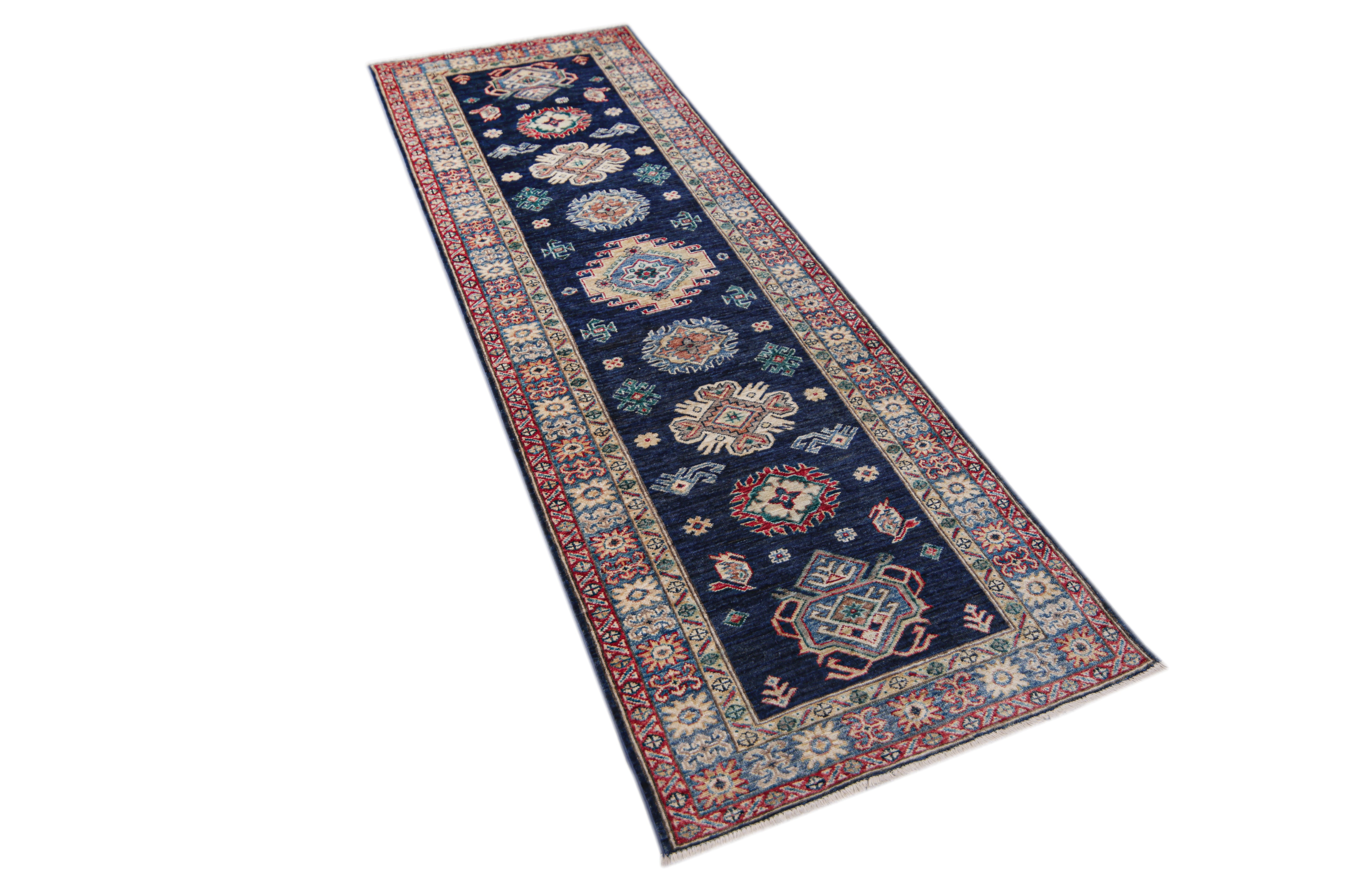 Supreme Kazak Blue Rug PC 57529 - 2.39m X 0.80m