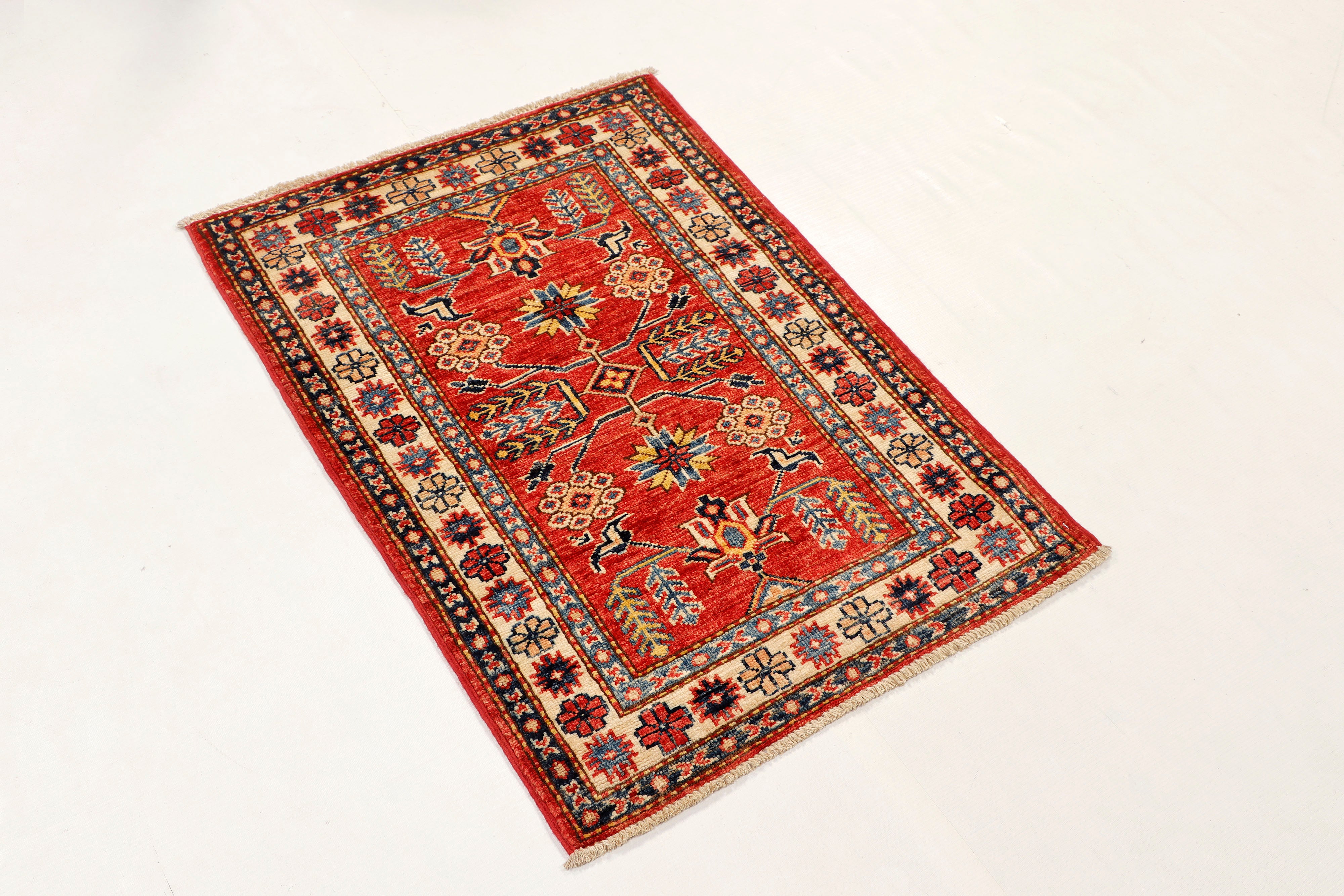 Supreme Kazak Red Rug PC 56553 - 0.87m X 0.61m