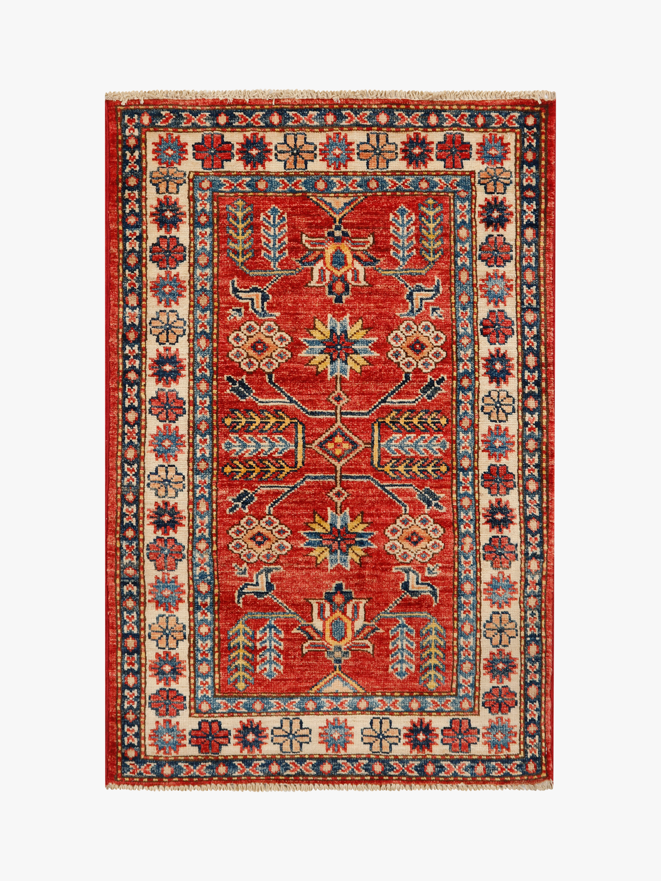 Supreme Kazak Red Rug PC 56554 - 0.88m X 0.59m