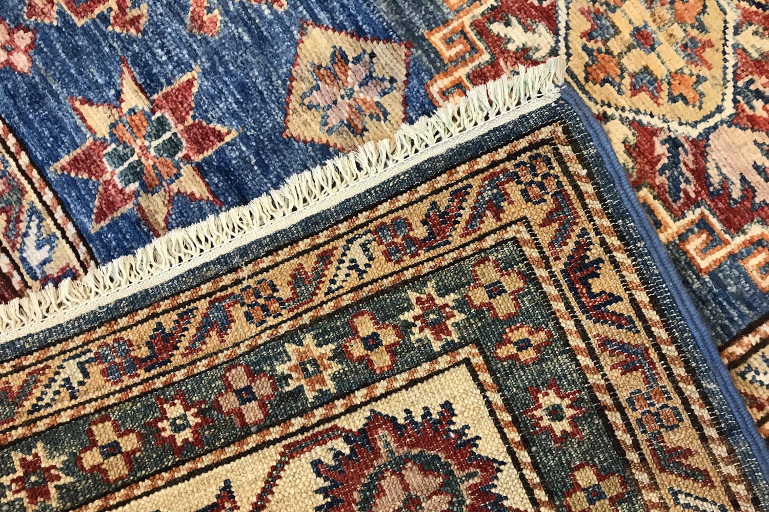 Supreme Kazak Blue Rug PC 56413 - 2.41m X 1.69m