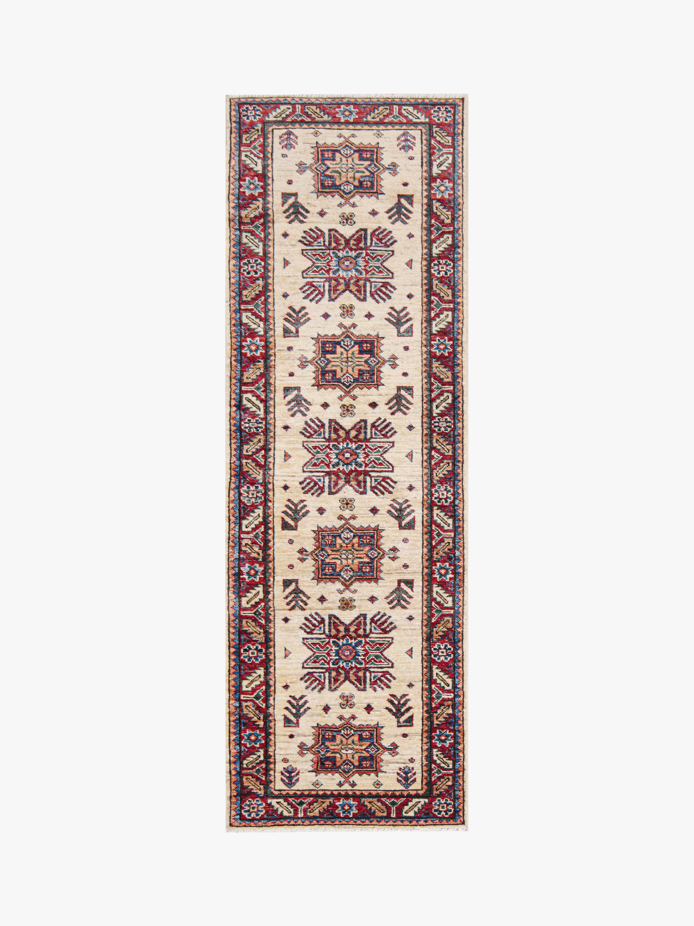 Supreme Kazak Ivory Rug PC 57535 - 1.82m X 0.59m
