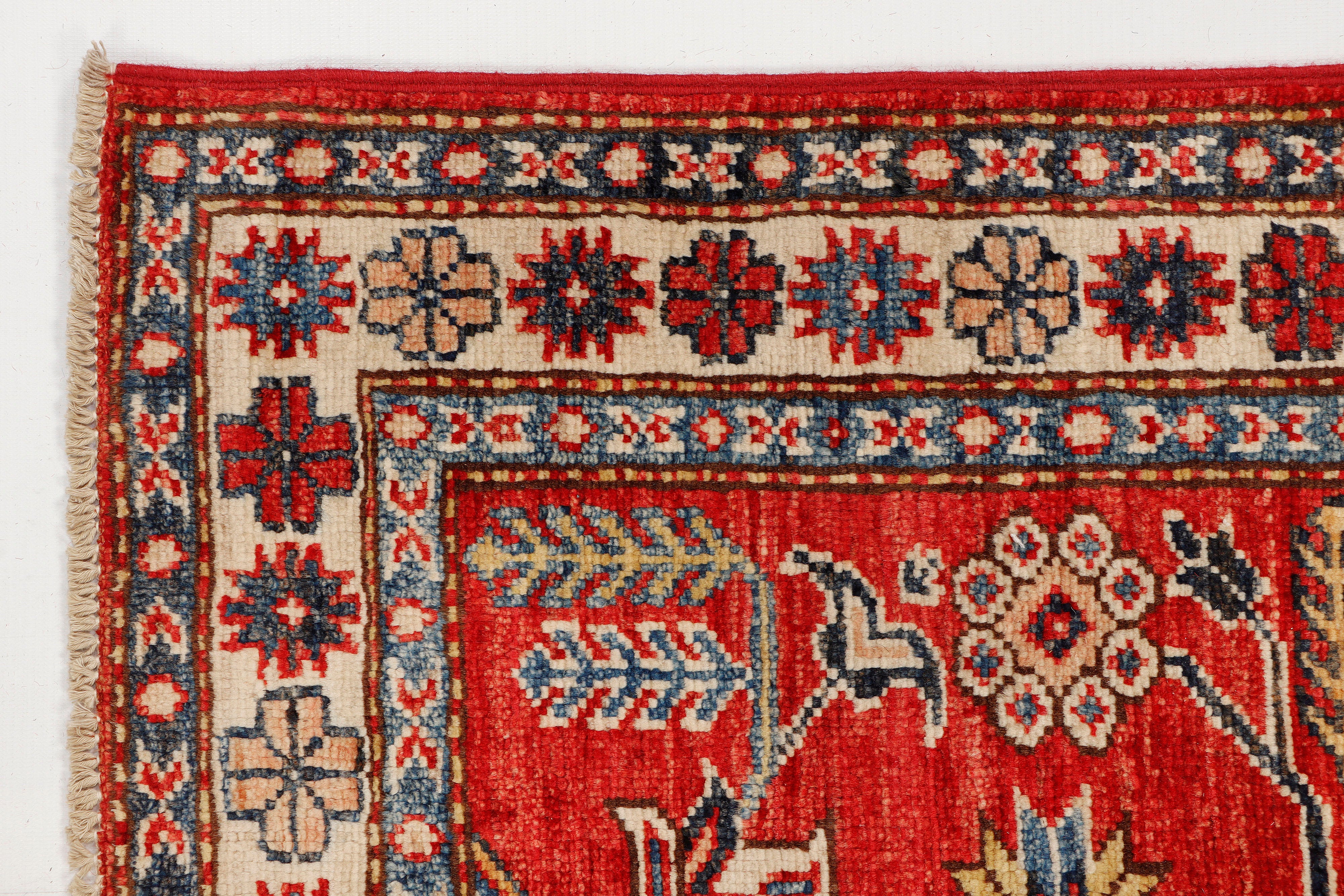 Supreme Kazak Red Rug PC 56558 - 0.92m X 0.60m