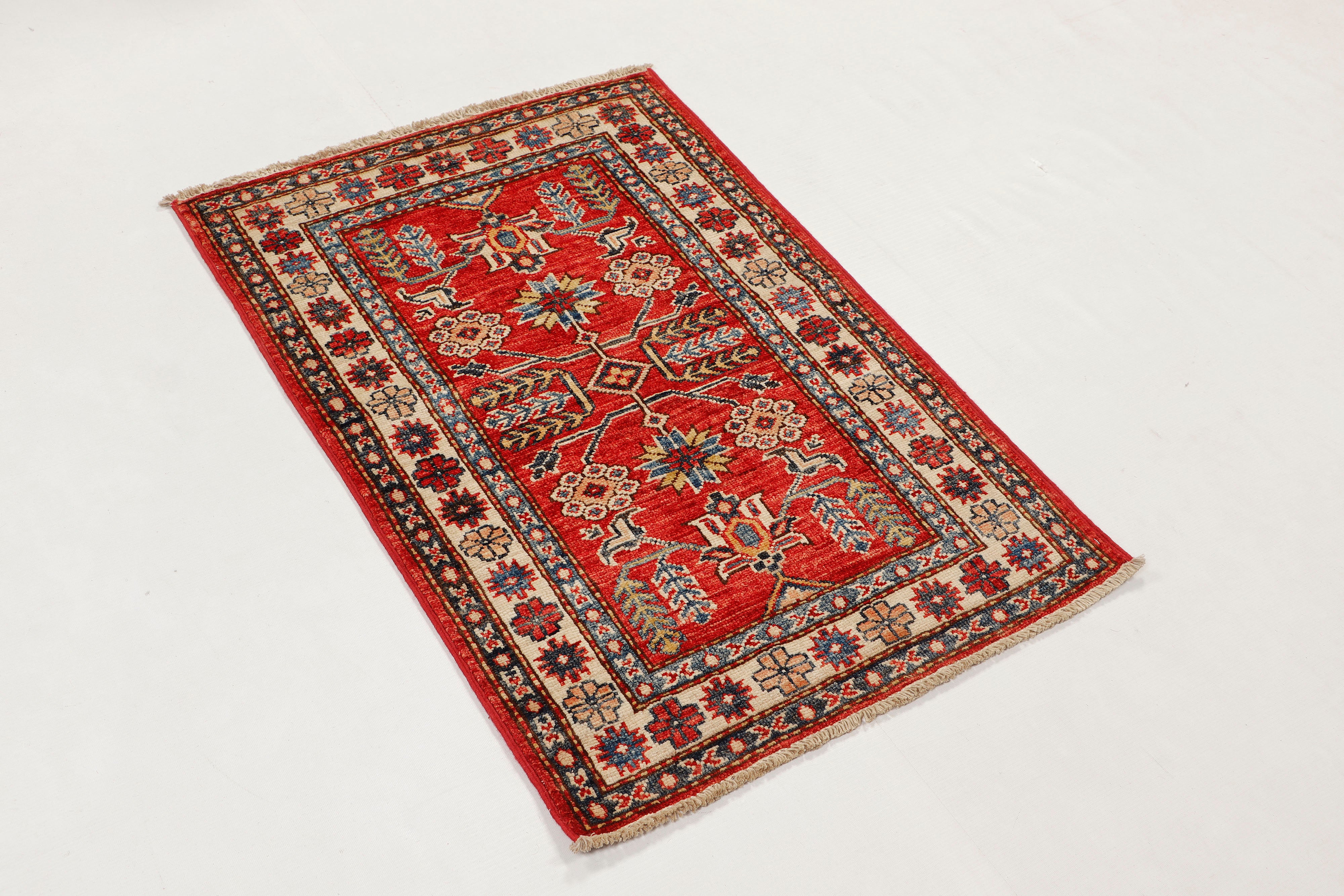 Supreme Kazak Red Rug PC 56559 - 0.93m X 0.60m