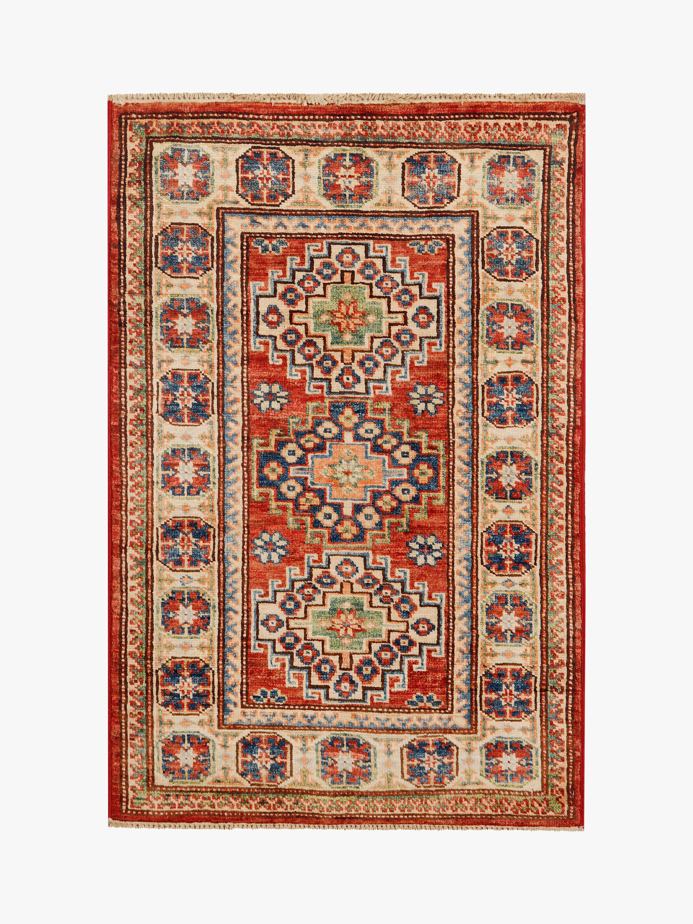 Supreme Kazak Red Rug PC 56561 - 0.88m X 0.60m