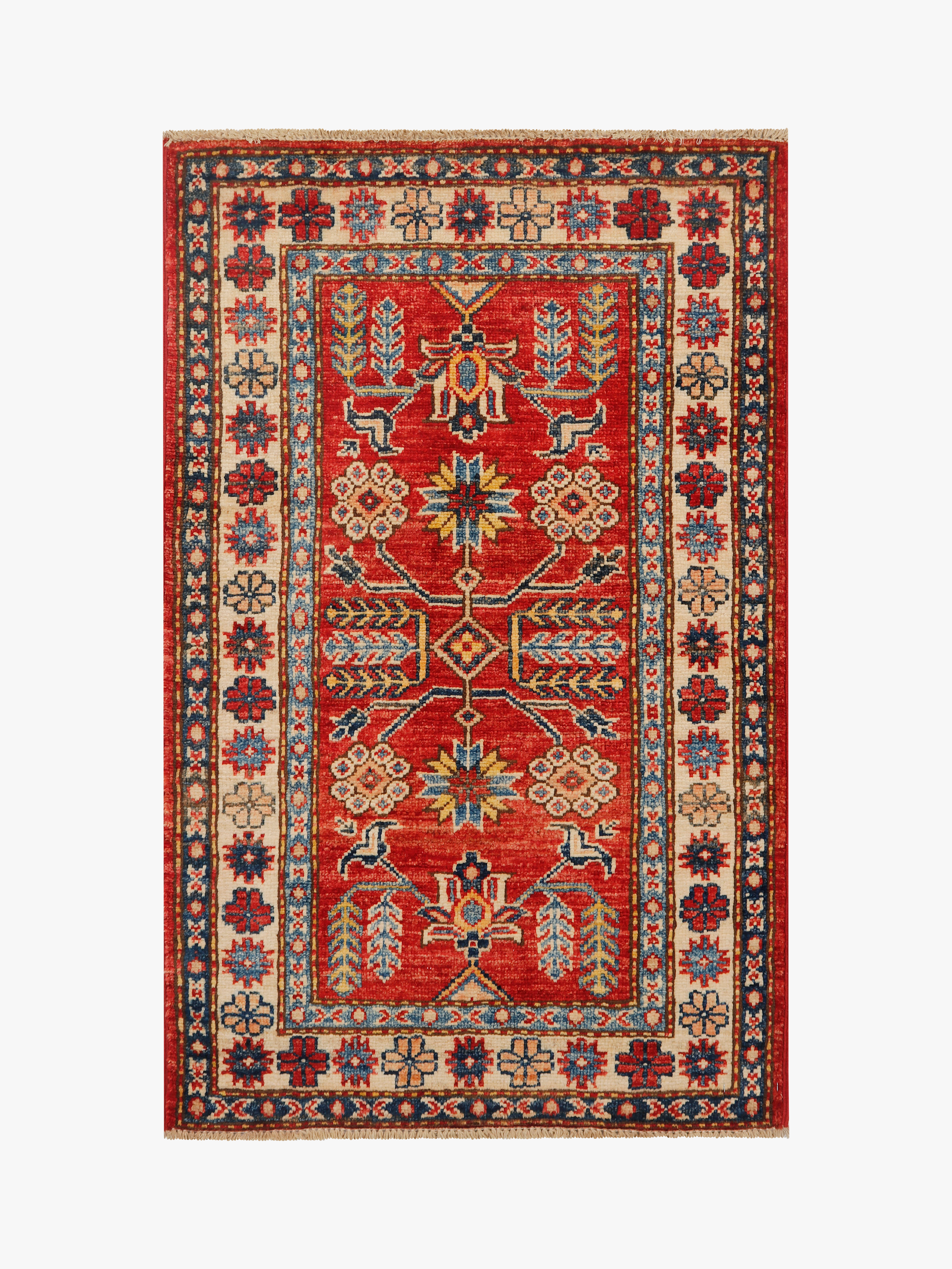 Supreme Kazak Red Rug PC 56564 - 0.95m X 0.62m