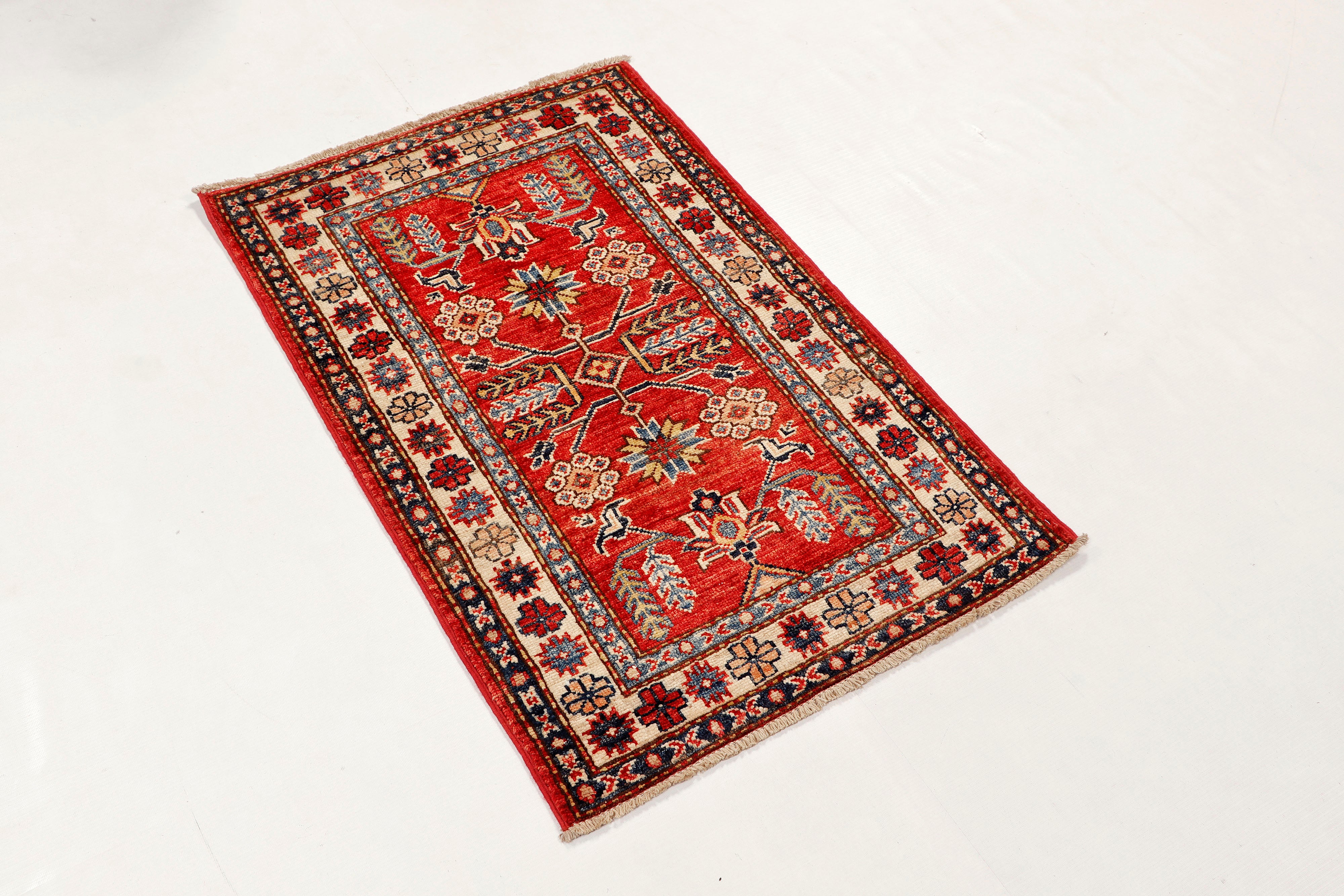 Supreme Kazak Red Rug PC 56564 - 0.95m X 0.62m