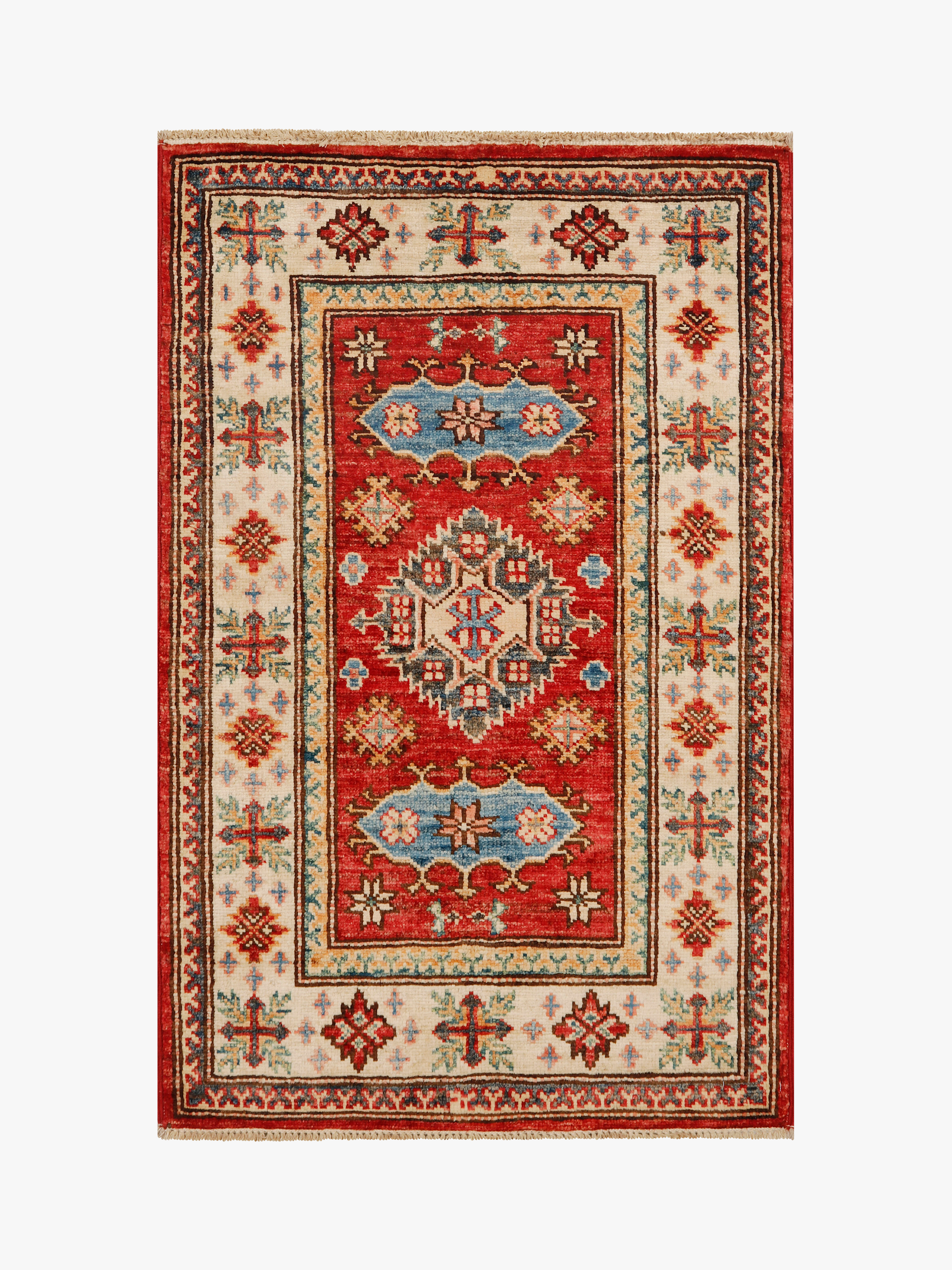 Supreme Kazak Red Rug PC 56565 - 0.88m X 0.58m