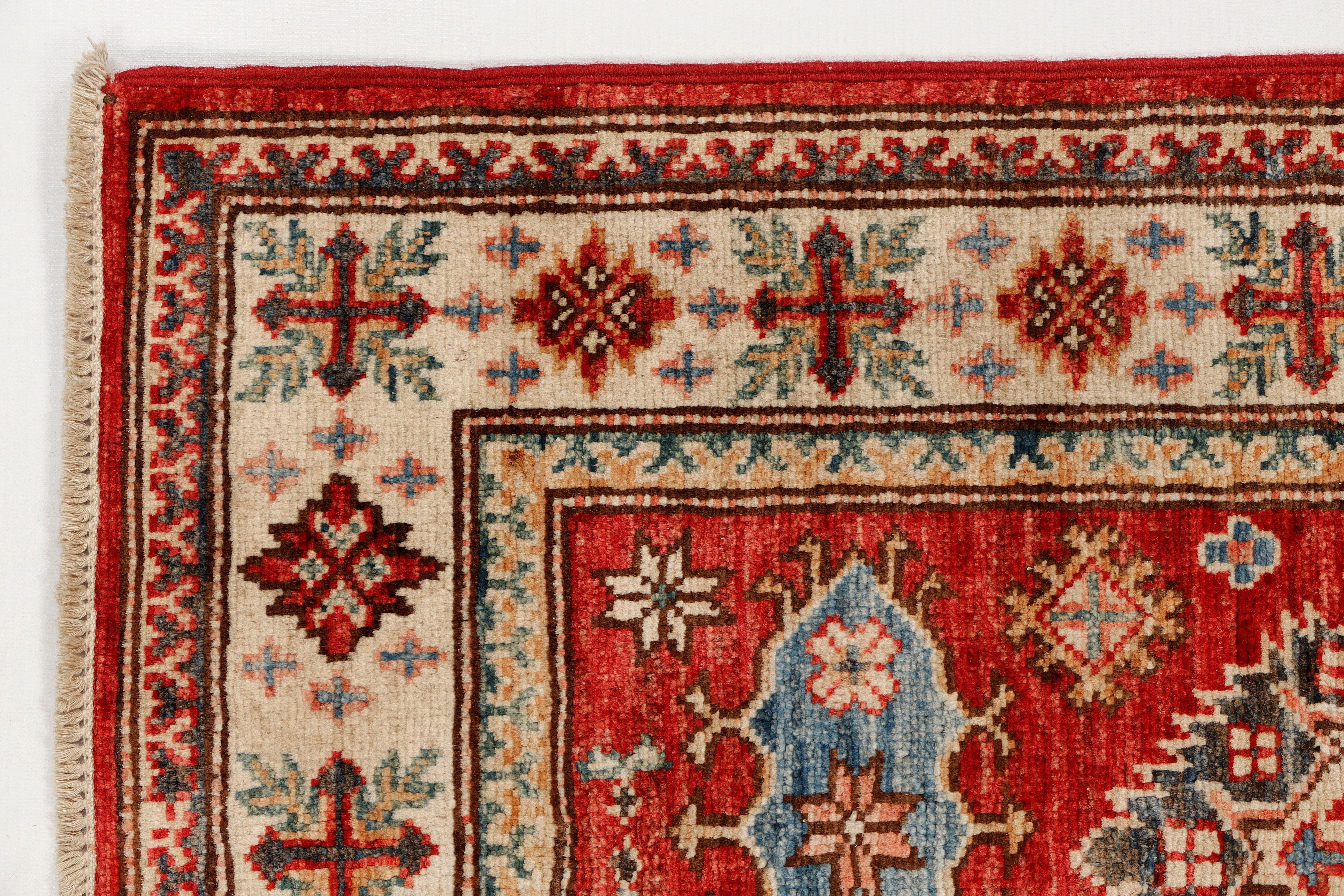 Supreme Kazak Red Rug PC 56565 - 0.88m X 0.58m
