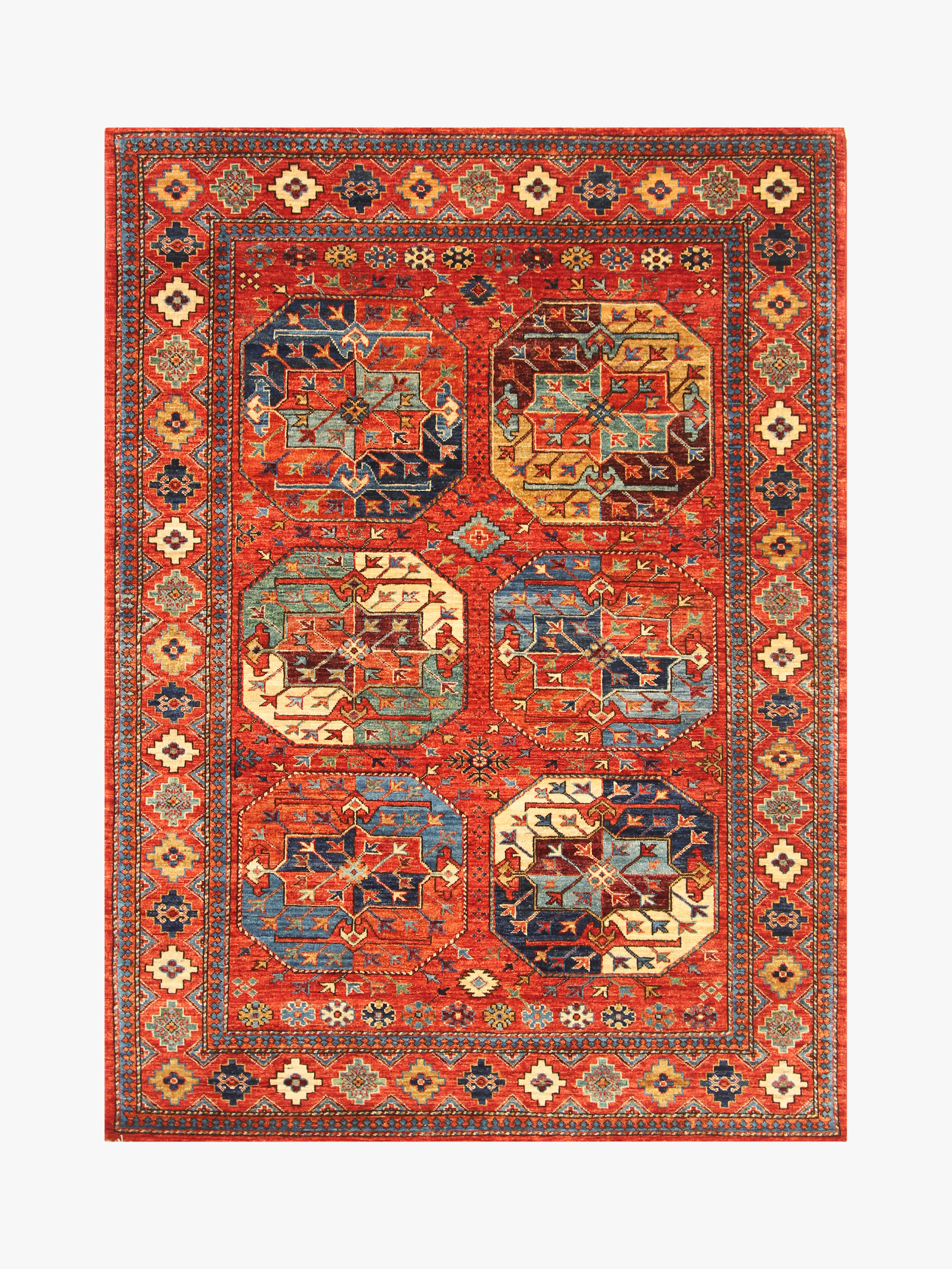 Ersari Red Rug PC 54748 - 1.52m X 2.09m