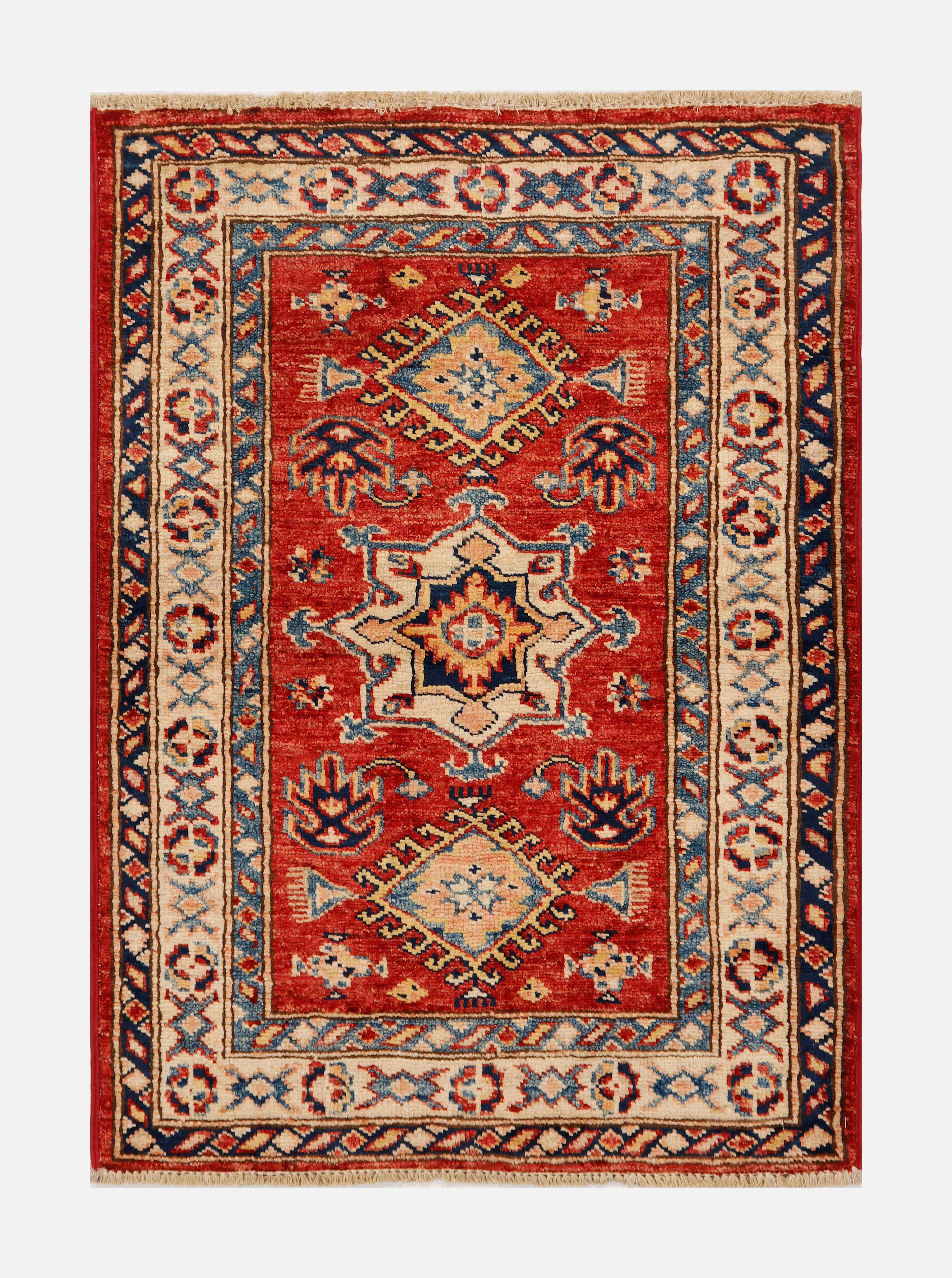 Supreme Kazak Red Rug PC 56570 - 0.87m X 0.64m