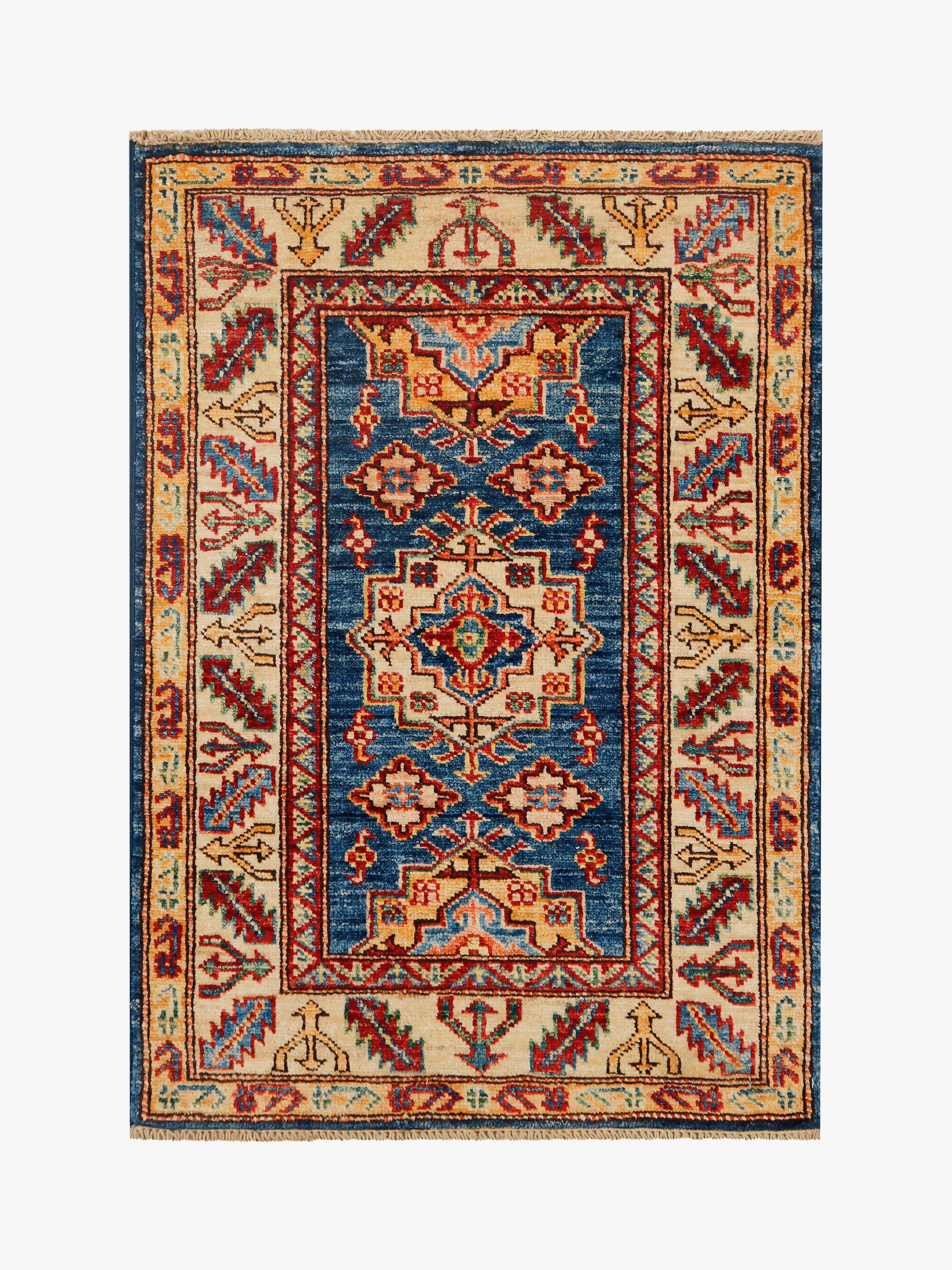 Supreme Kazak Blue Rug PC 56571 - 0.85m X 0.61m