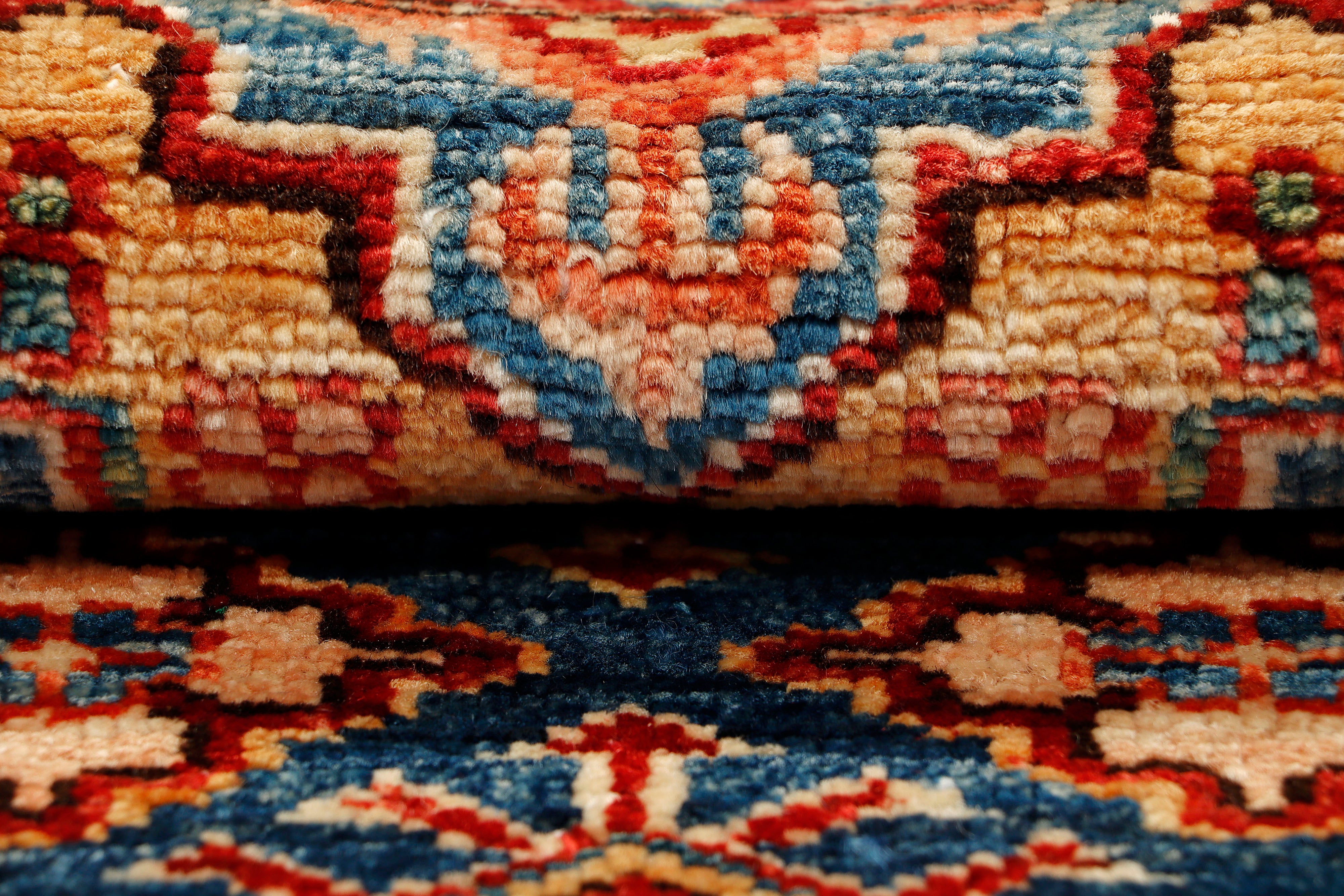 Supreme Kazak Blue Rug PC 56571 - 0.85m X 0.61m