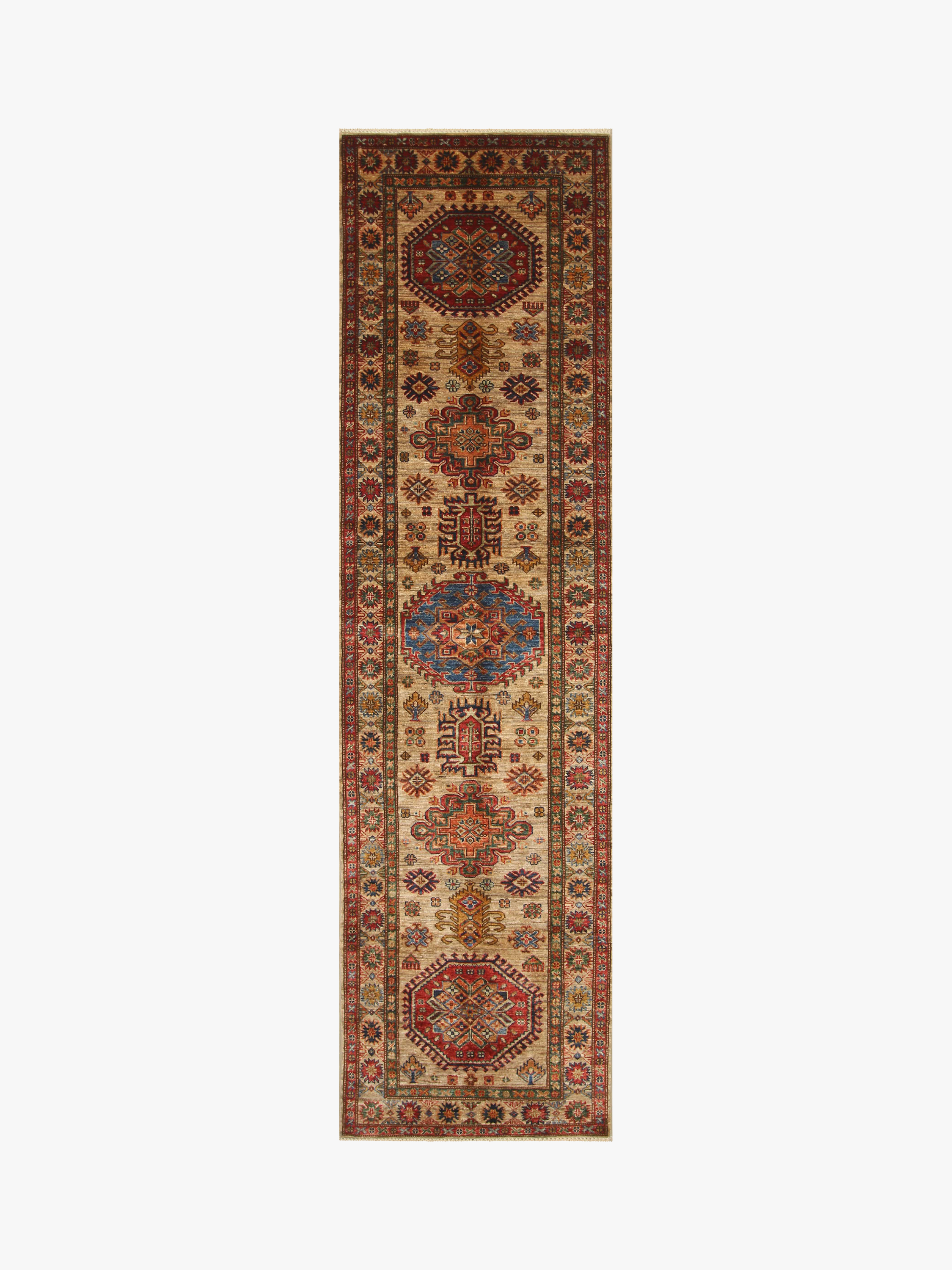 Supreme Kazak Grey Rug PC 53126 - 3.04m X 0.78m