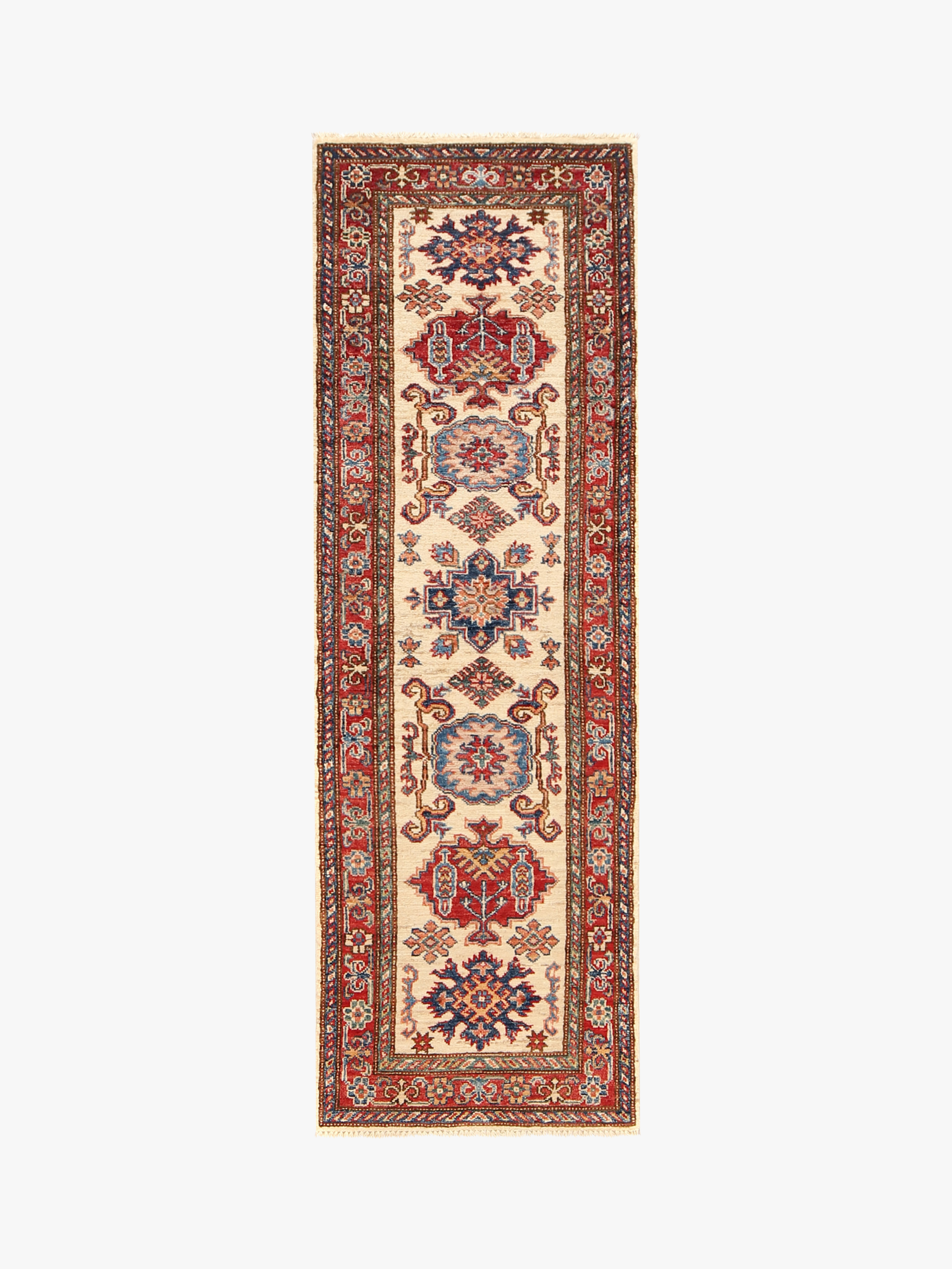 Supreme Kazak Ivory Rug PC 54308 - 1.70m X 0.57m
