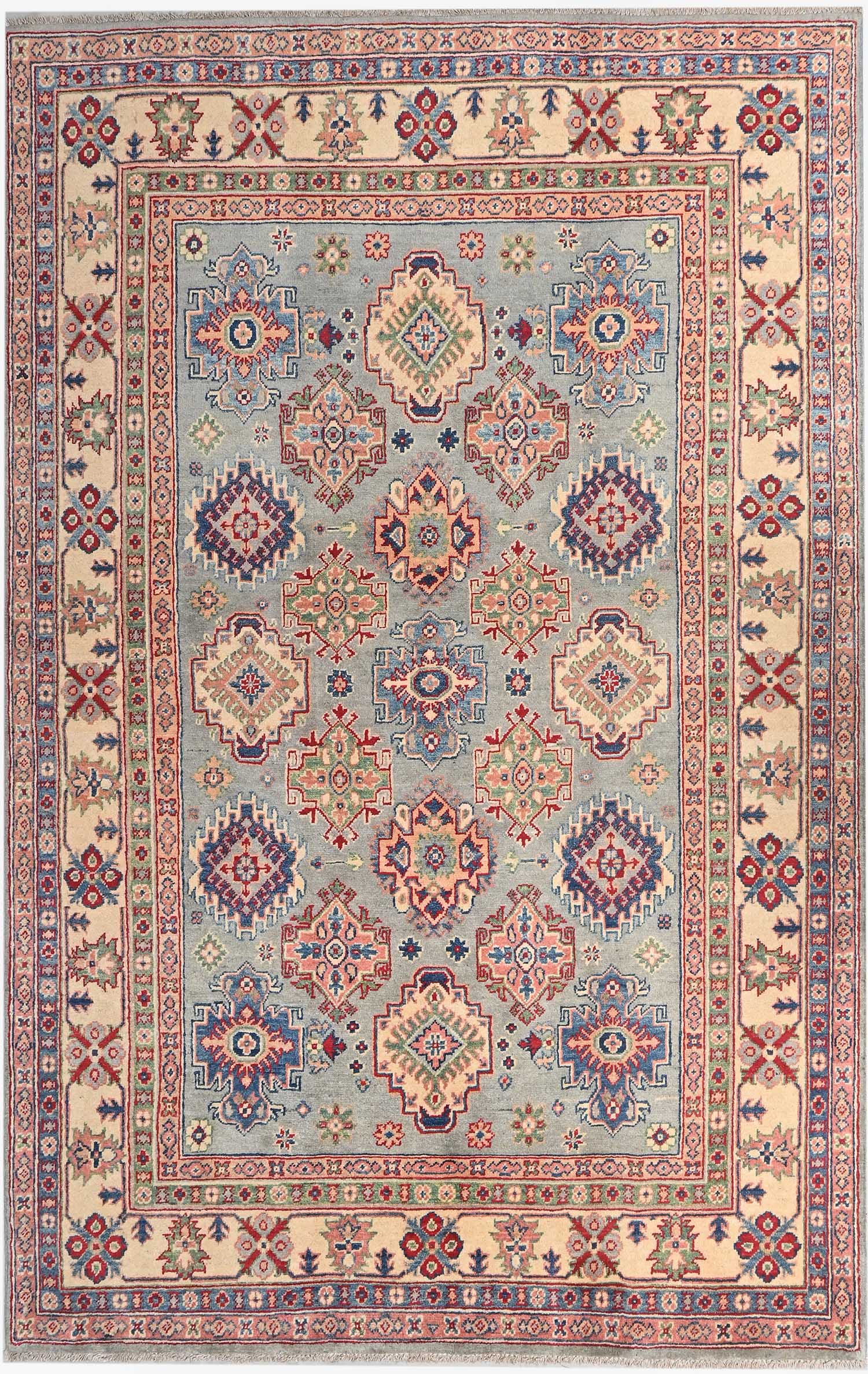 Kazak Grey Rug PC 53774 - 2.36m X 1.67m