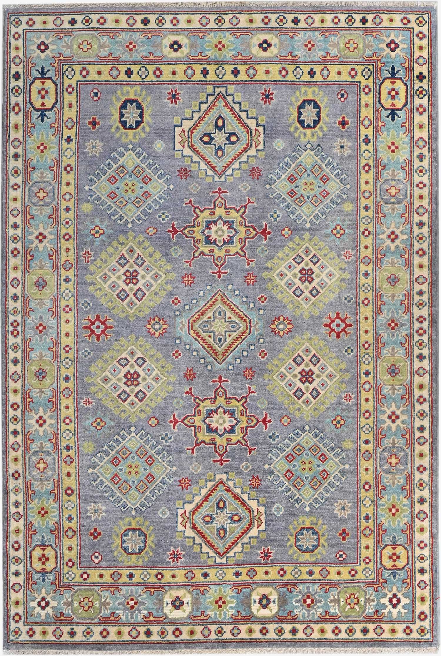Kazak Grey Rug PC 53786 - 1.77m X 1.28m