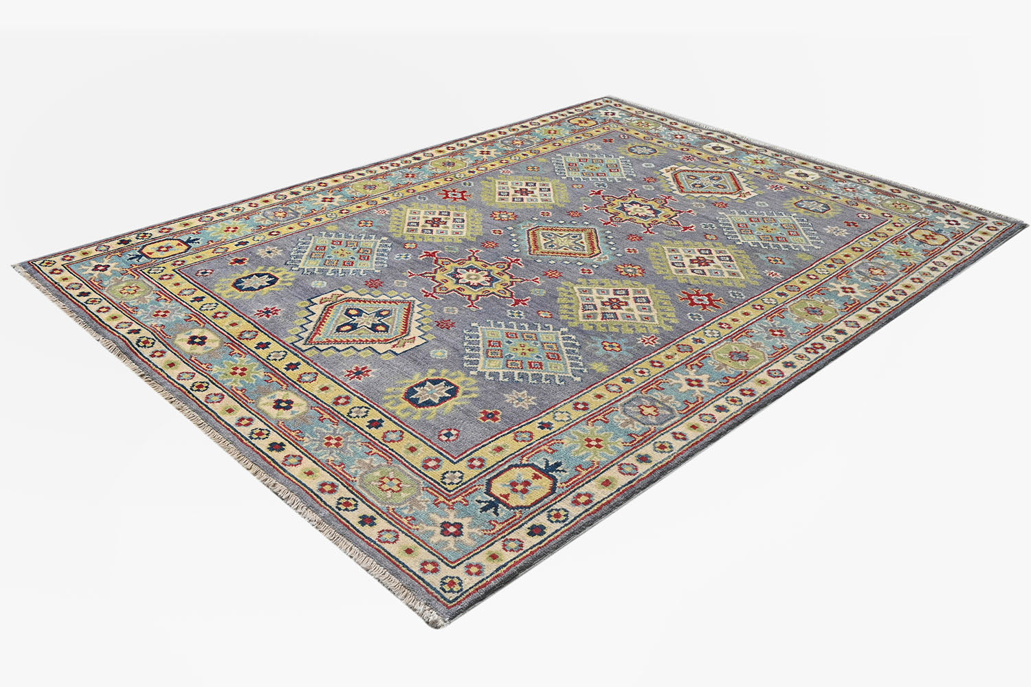 Kazak Grey Rug PC 53786 - 1.77m X 1.28m