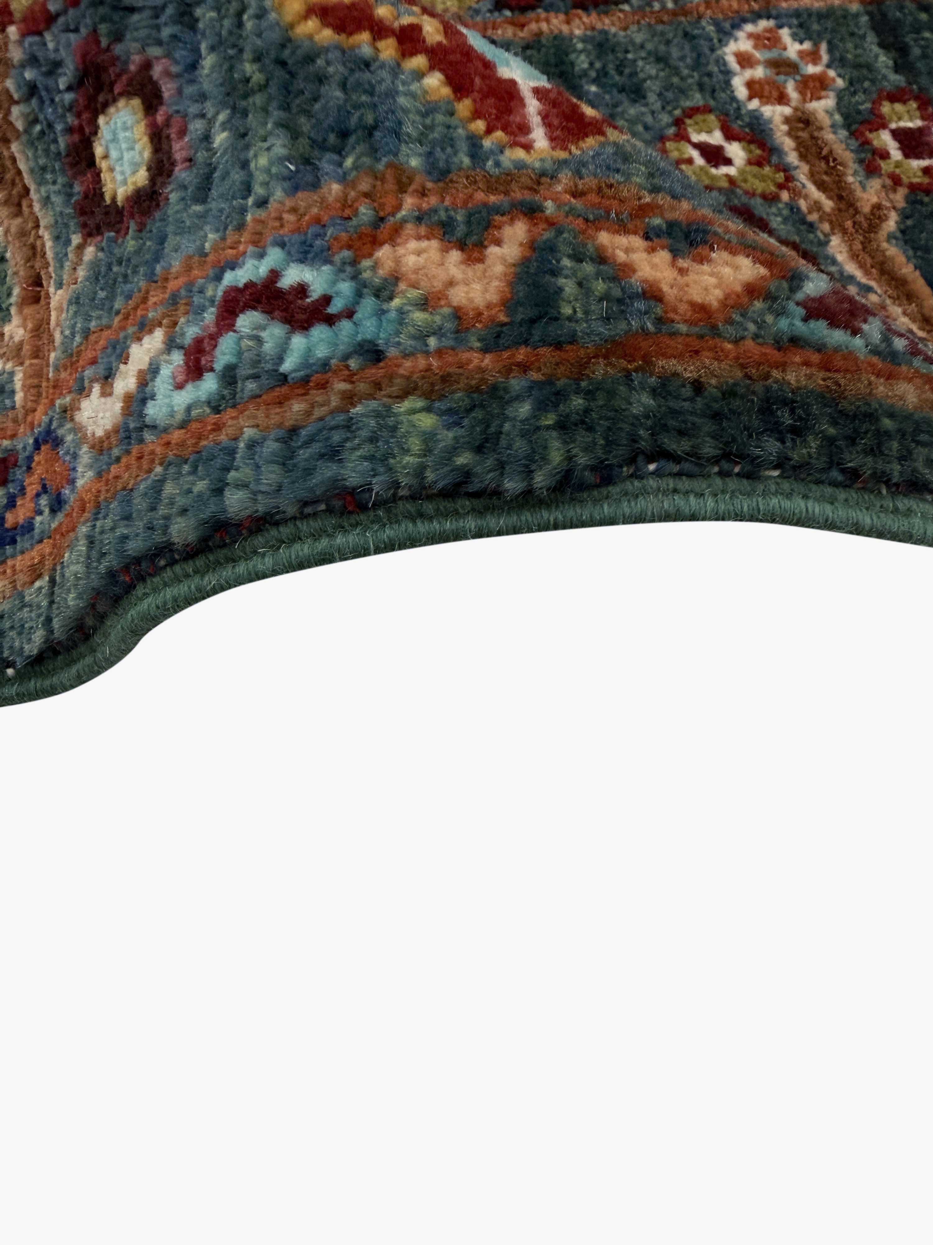 Sultani Green Rug PC 57418 - 1.41m X 1.08m