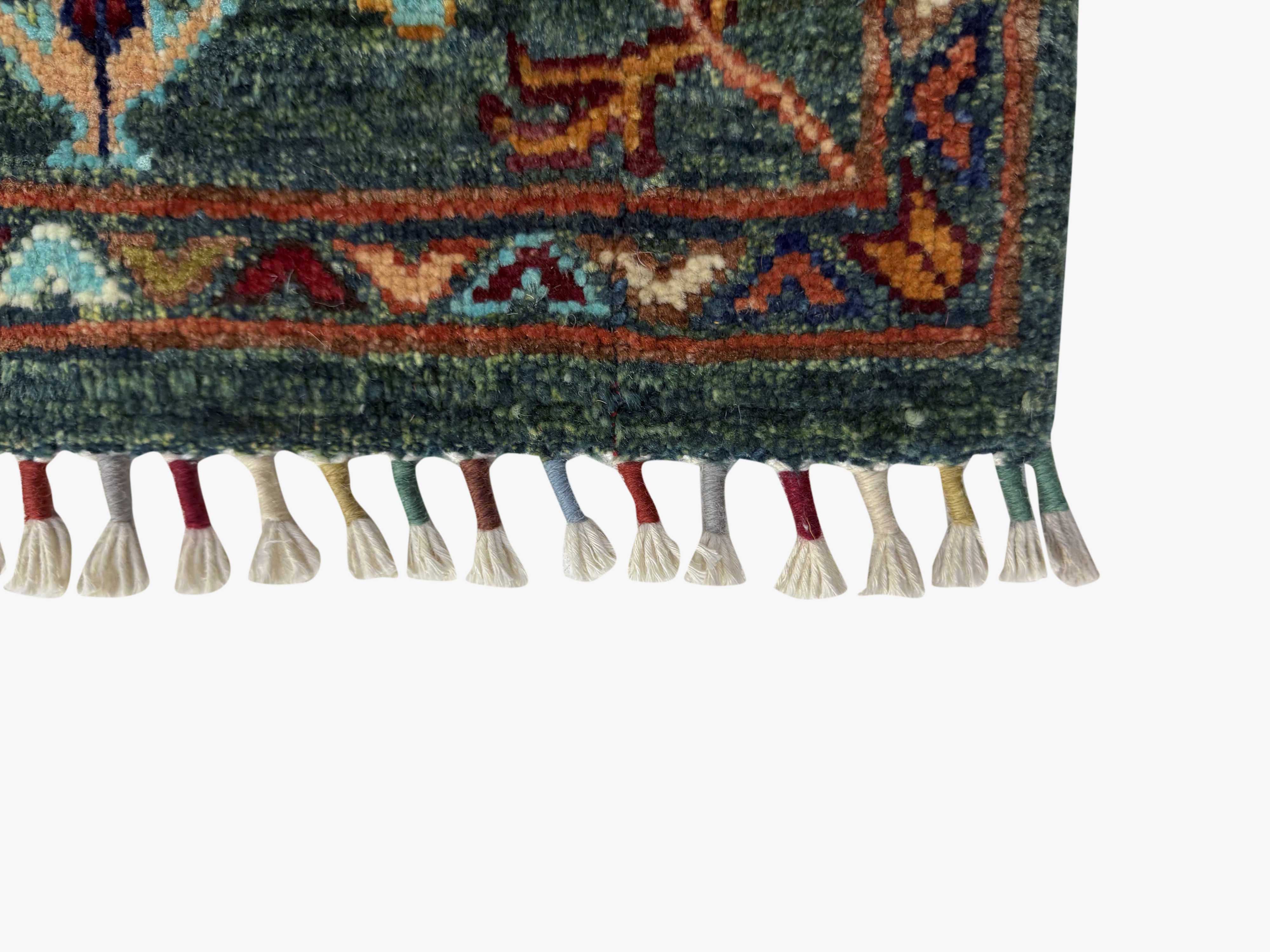 Sultani Green Rug PC 57418 - 1.41m X 1.08m