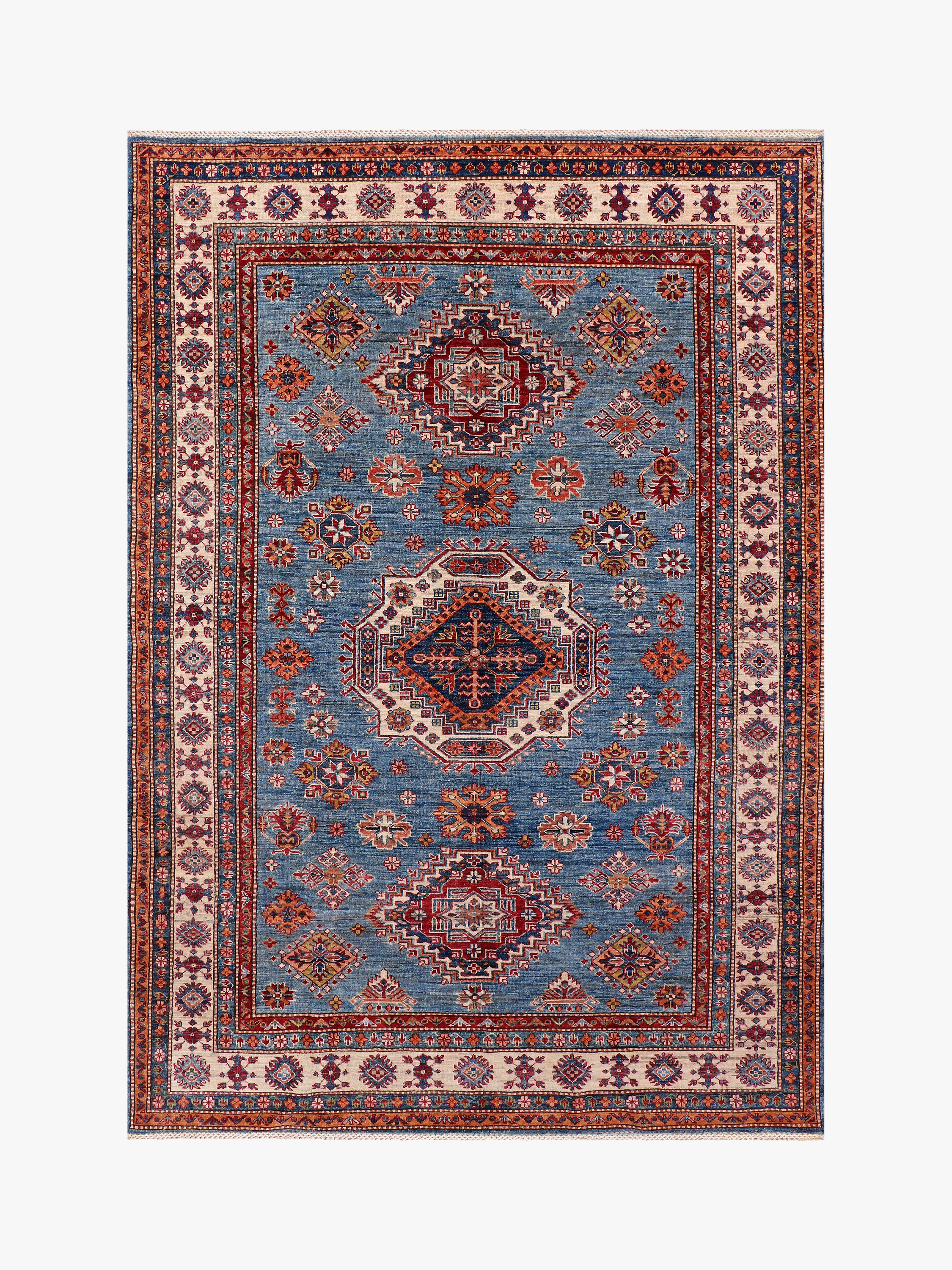 Supreme Kazak Blue Rug PC 54358 - 2.38m X 1.65m