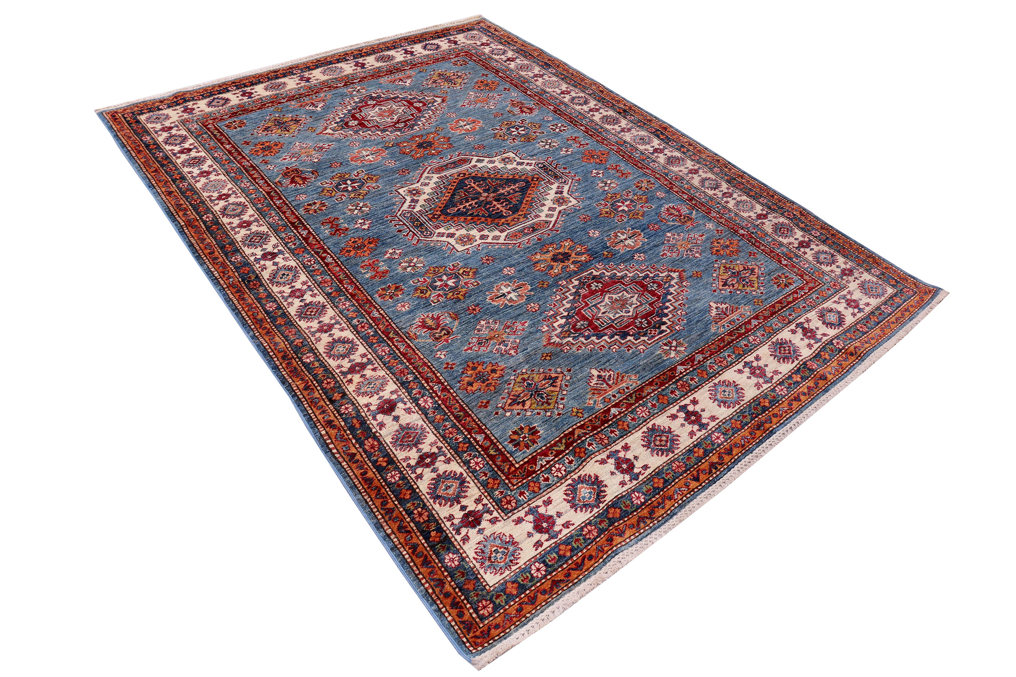 Supreme Kazak Blue Rug PC 54358 - 2.38m X 1.65m