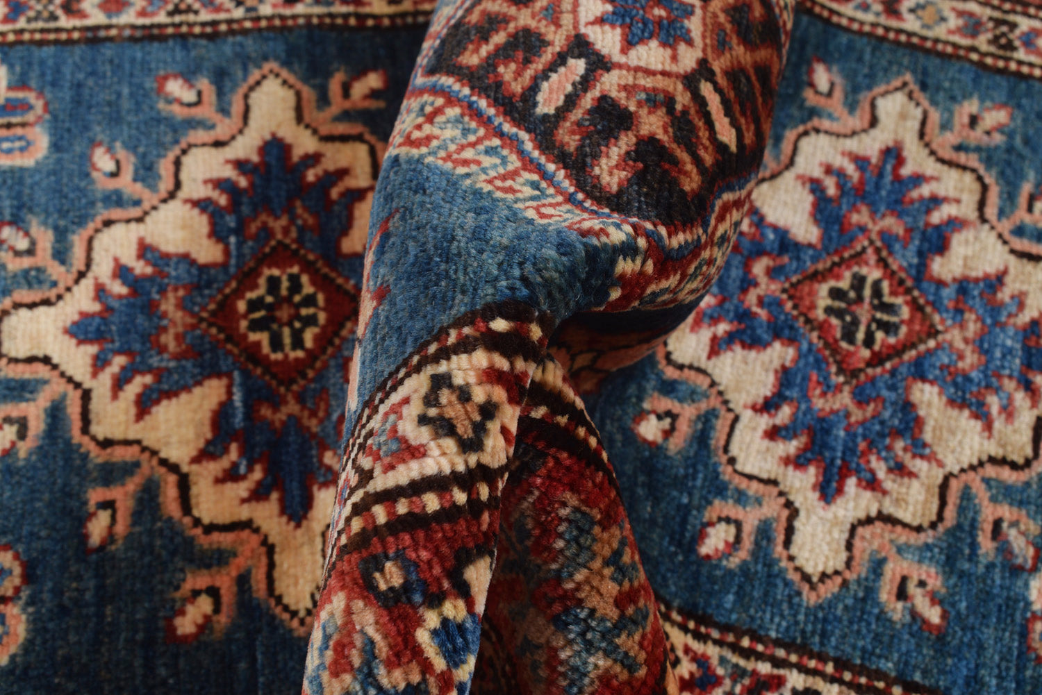 Supreme Kazak Blue Rug PC 54315 - 1.78m X 0.60m