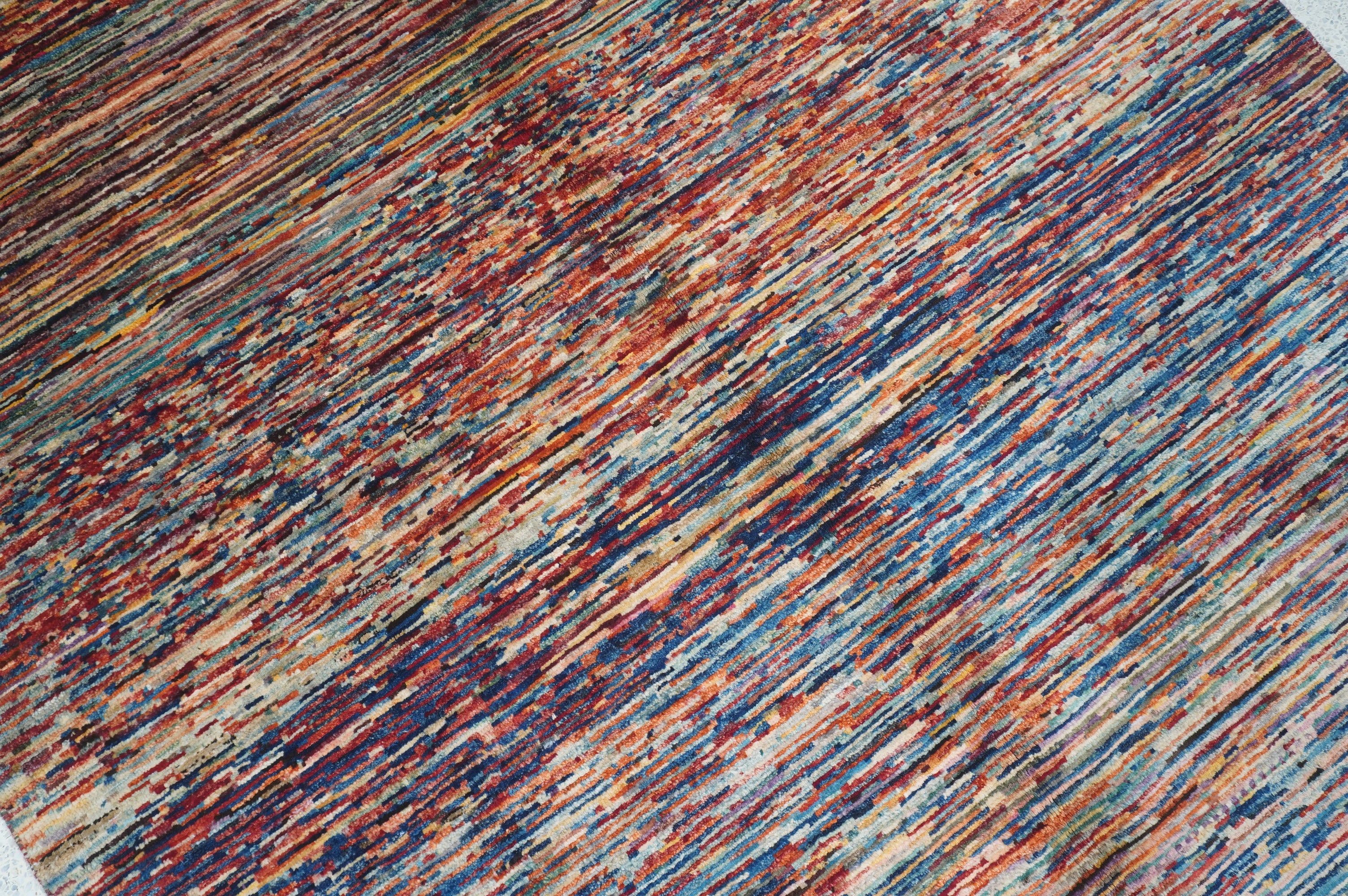 Stripe Gabbeh Rug PC 51484 - 1.98m X 1.55m