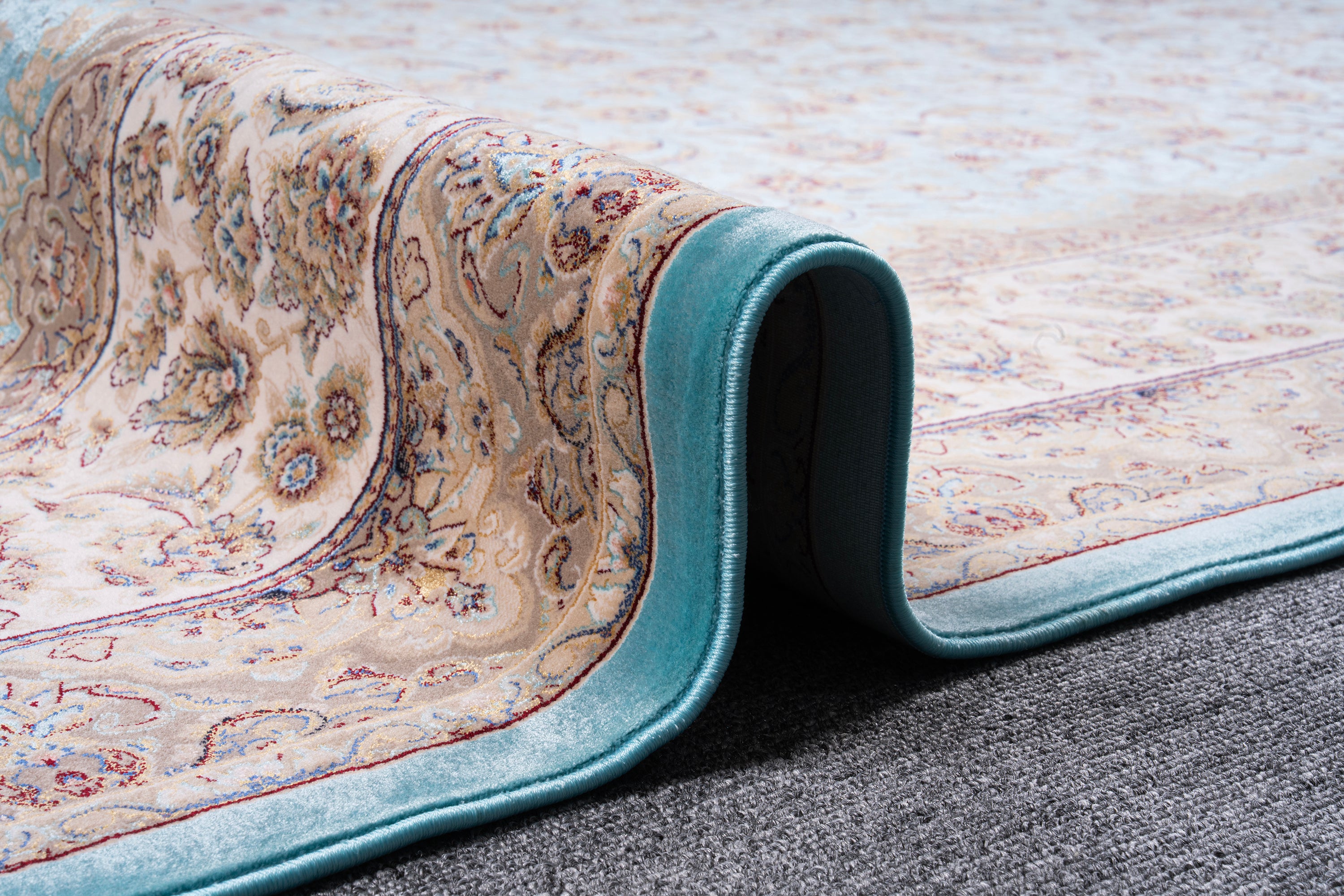Abedeh Turquoise Rug
