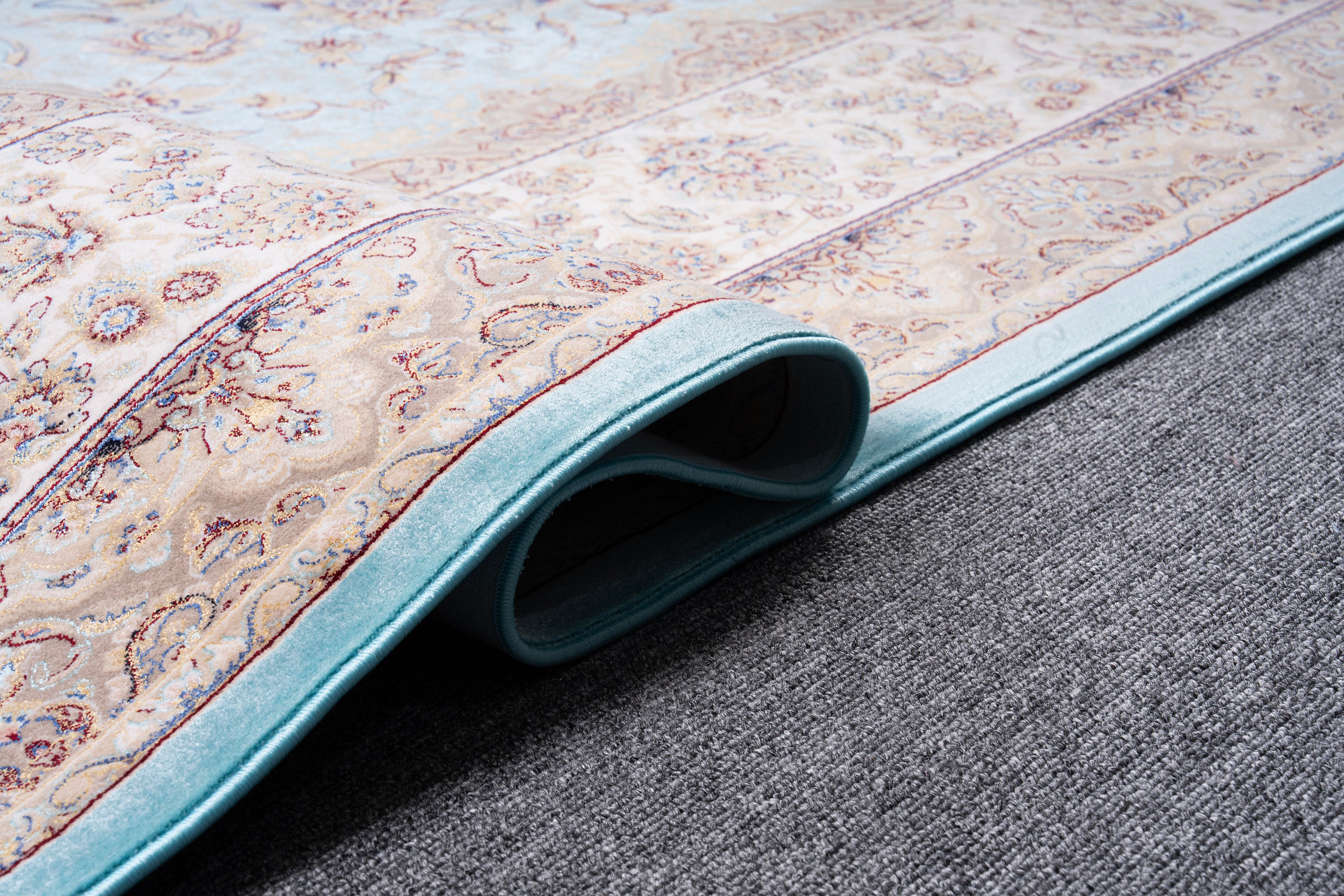 Abedeh Turquoise Rug