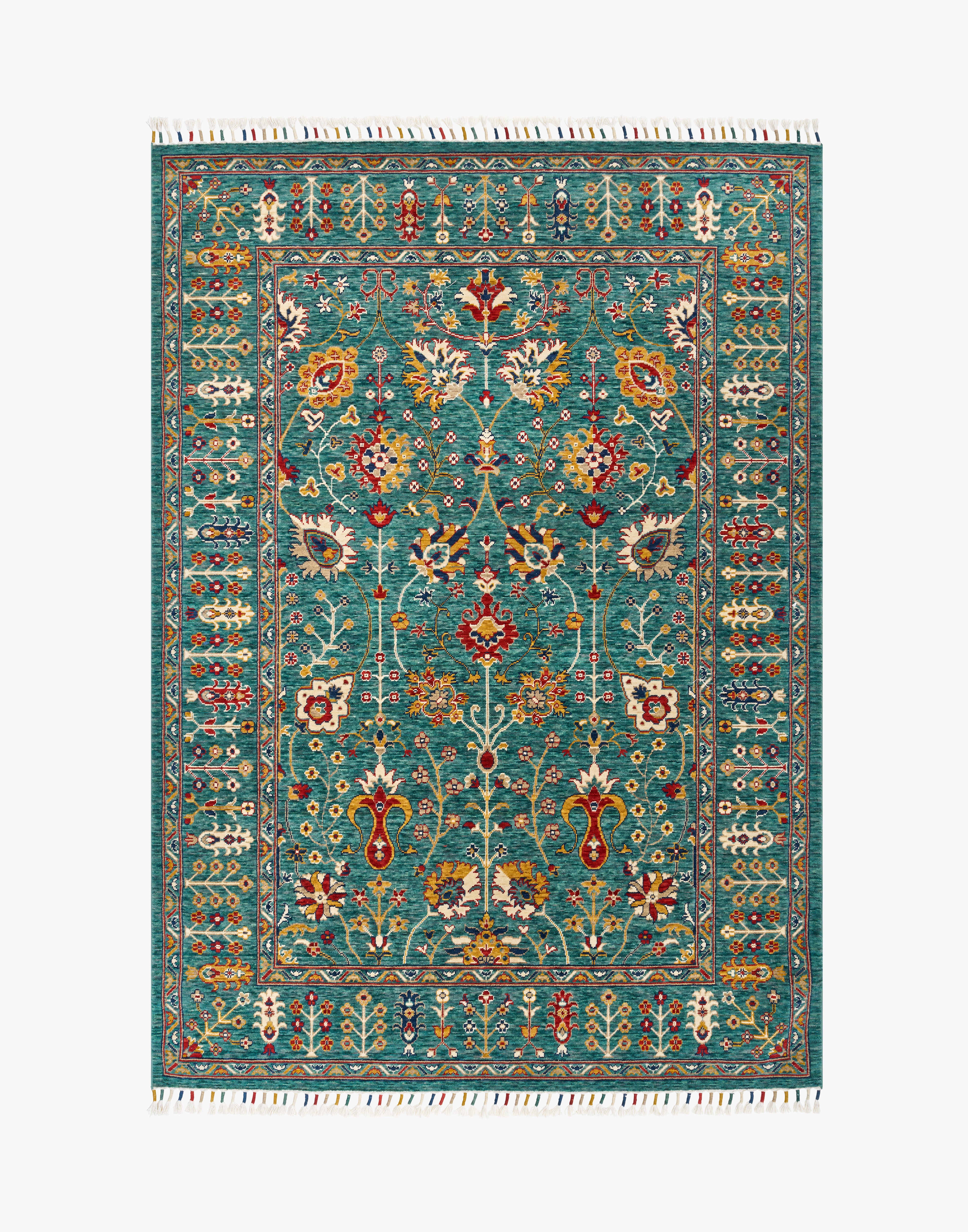 Amiri Sultani Green Rug