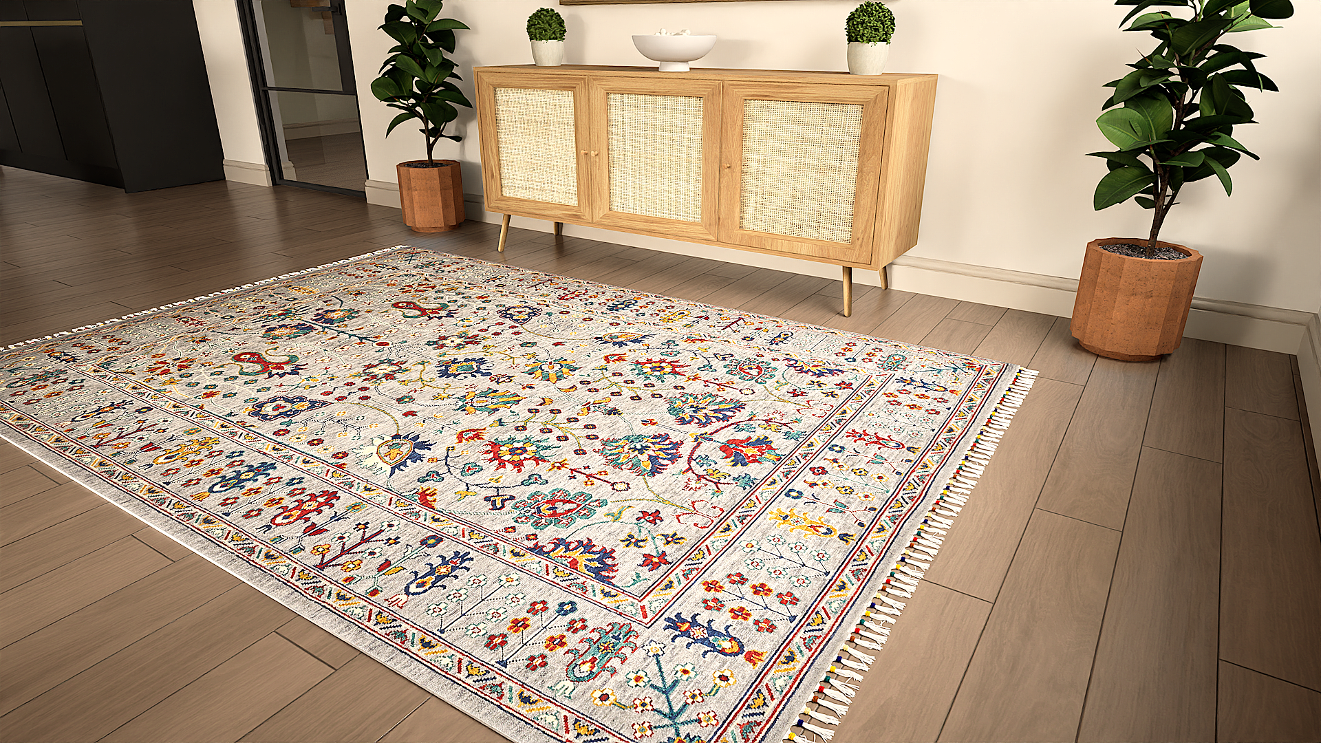 Amiri Sultani Grey Rug