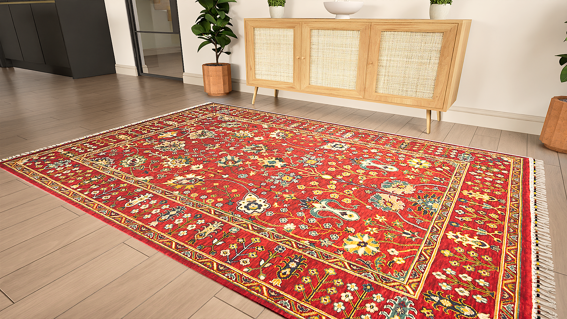 Amiri Sultani Red Rug