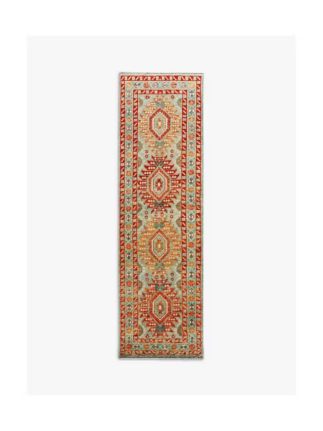 Boston Khal Mohammadi Orange Runner Rug