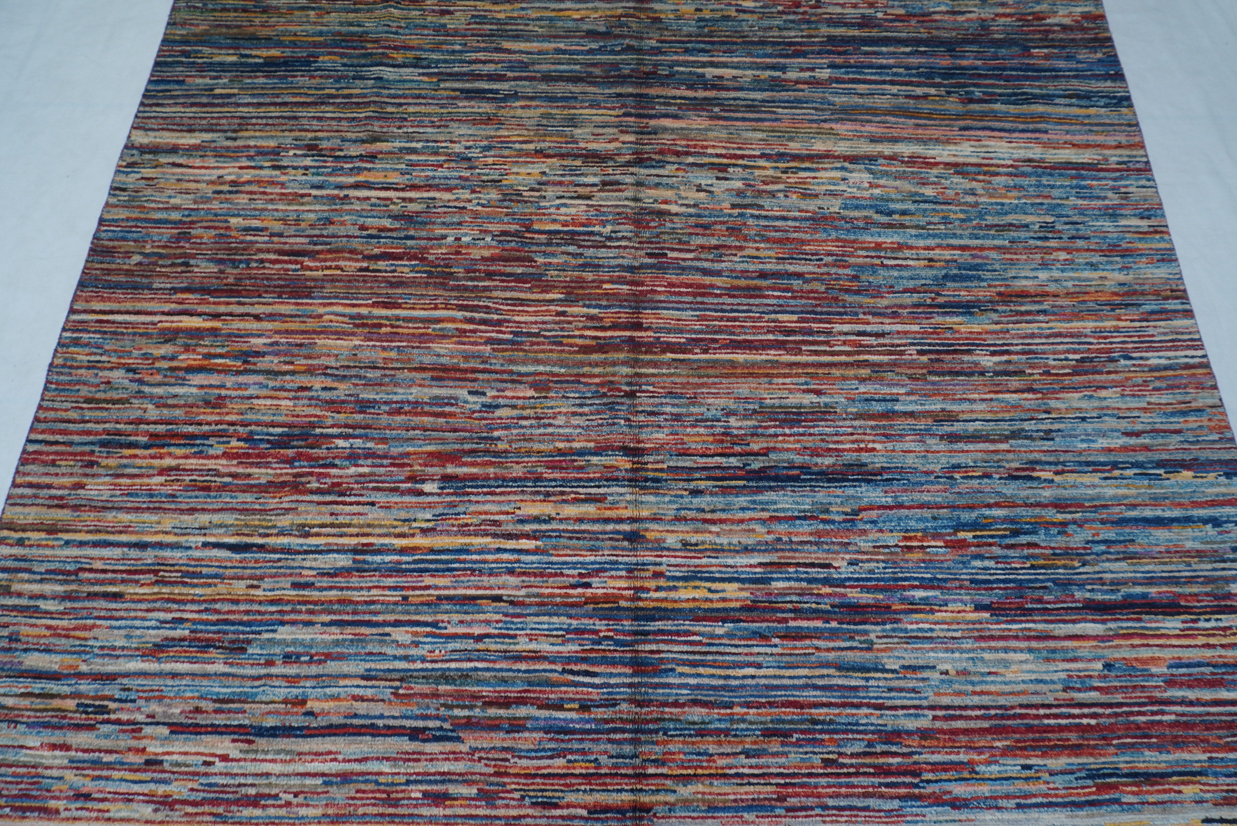 Stripe Gabbeh Multi Rug PC 55826 - 2.94m X 1.89m