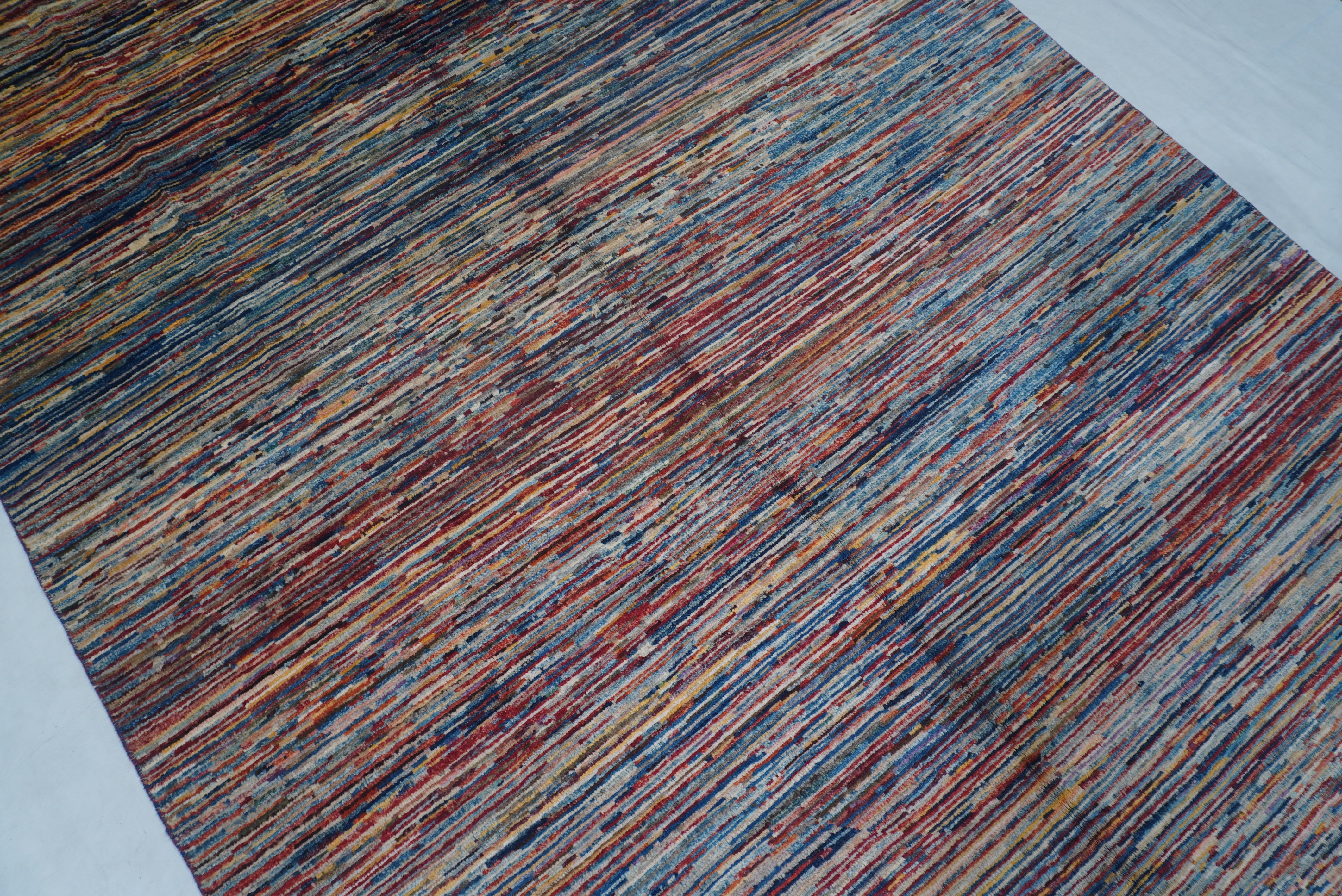 Stripe Gabbeh Multi Rug PC 55826 - 2.94m X 1.89m