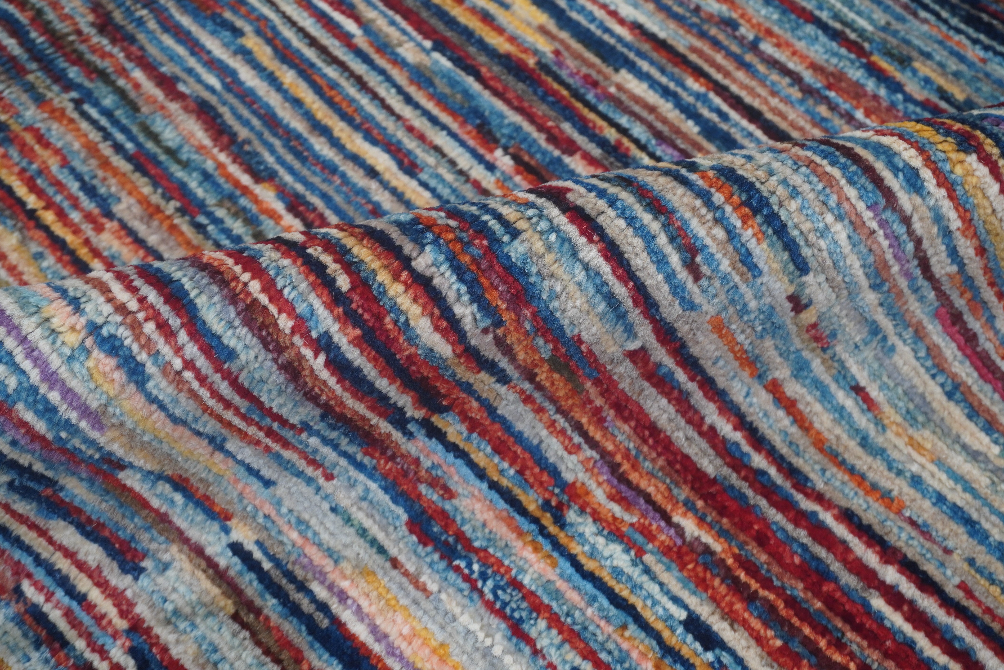 Stripe Gabbeh Multi Rug PC 55826 - 2.94m X 1.89m