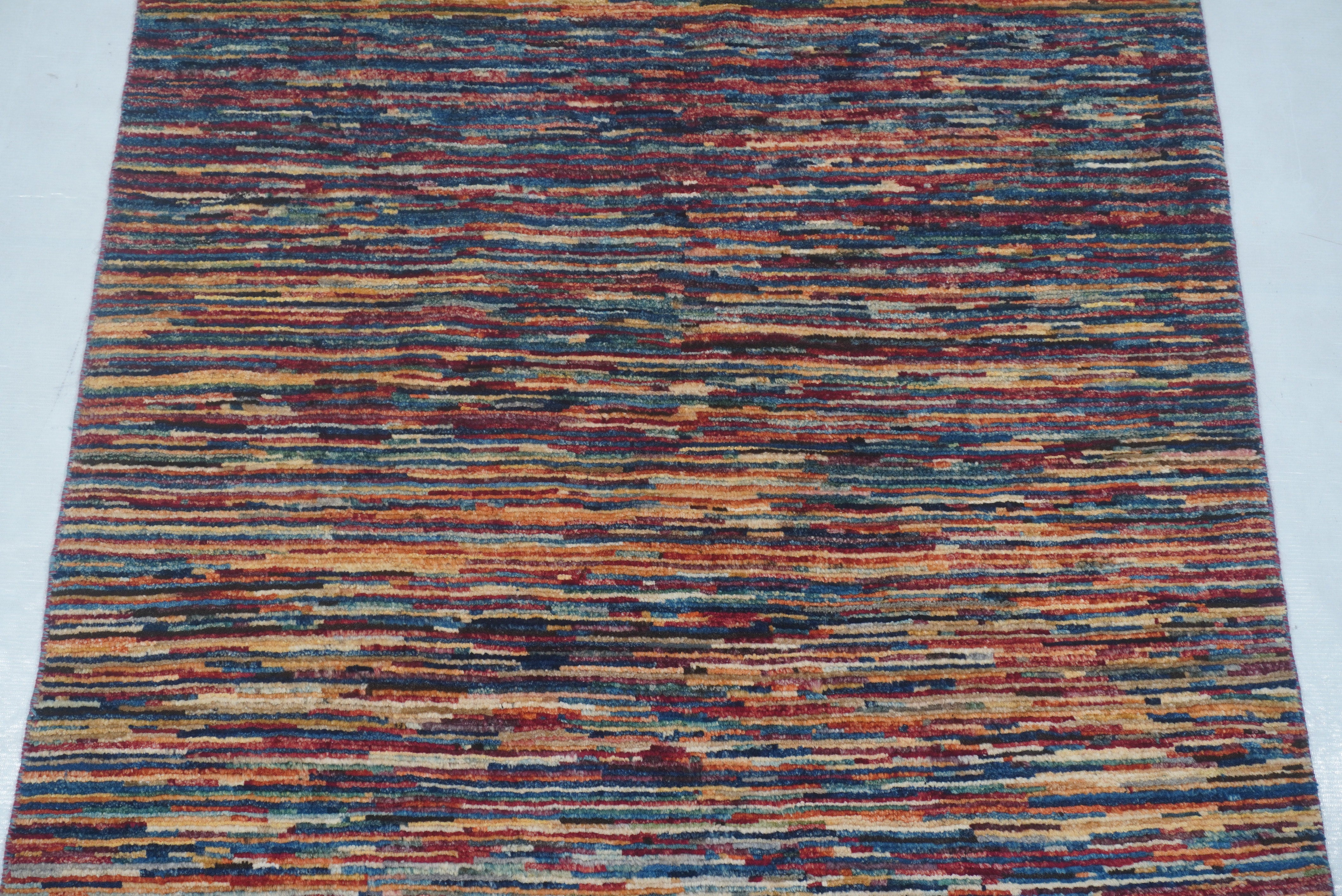 Stripe Gabbeh Multi Rug PC 55833 - 1.48m X 1.01m