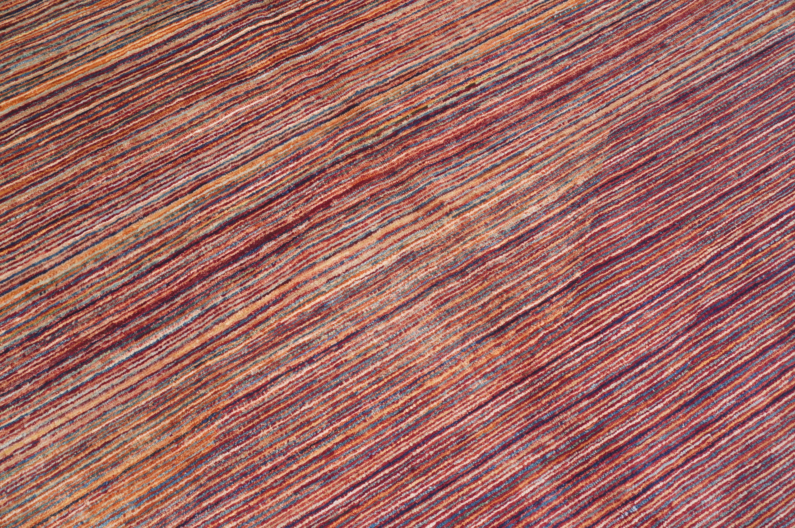 Stripe Gabbeh Multi Rug PC 52988 - 1.98m X 1.50m