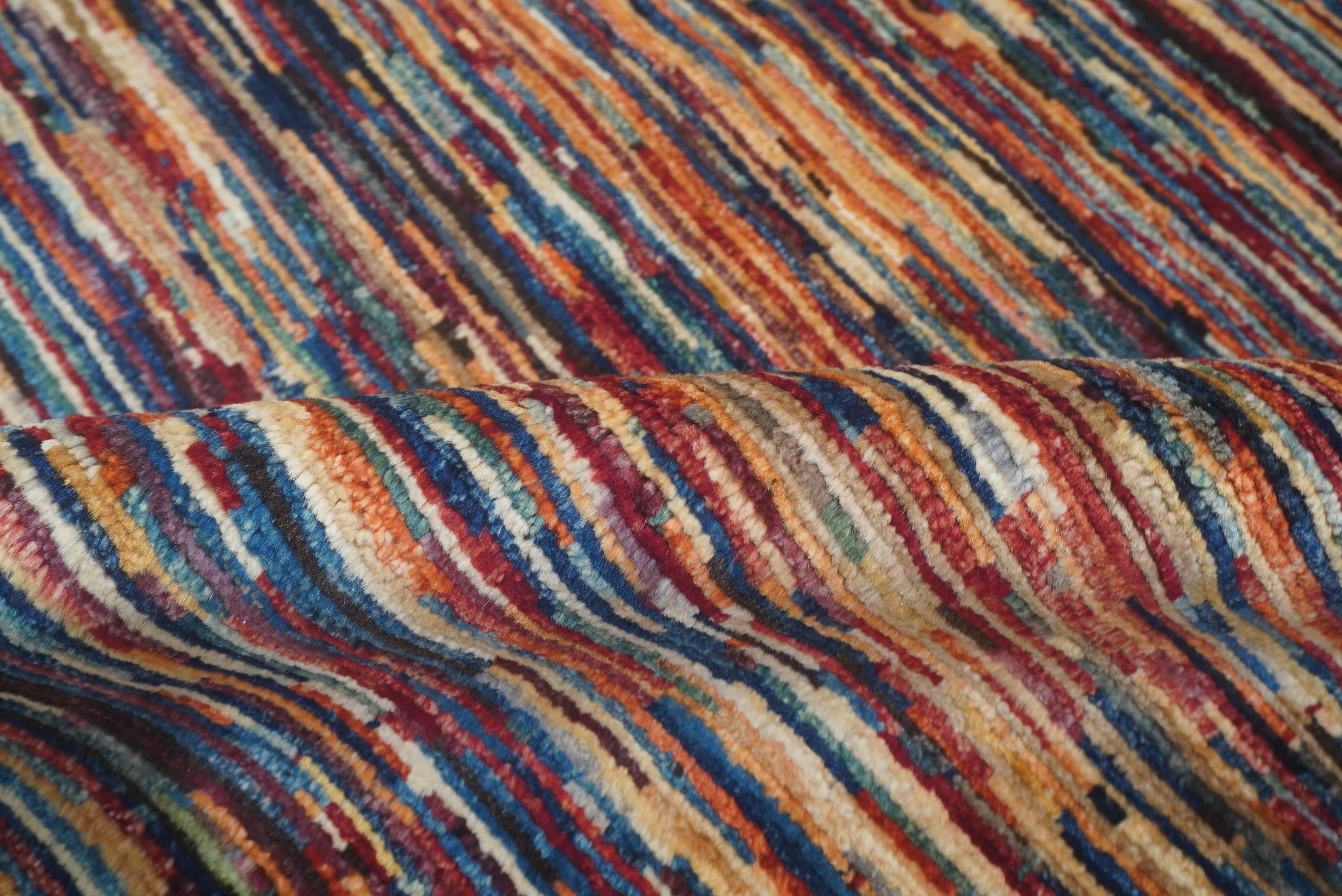 Stripe Gabbeh Multi Rug PC 55833 - 1.48m X 1.01m