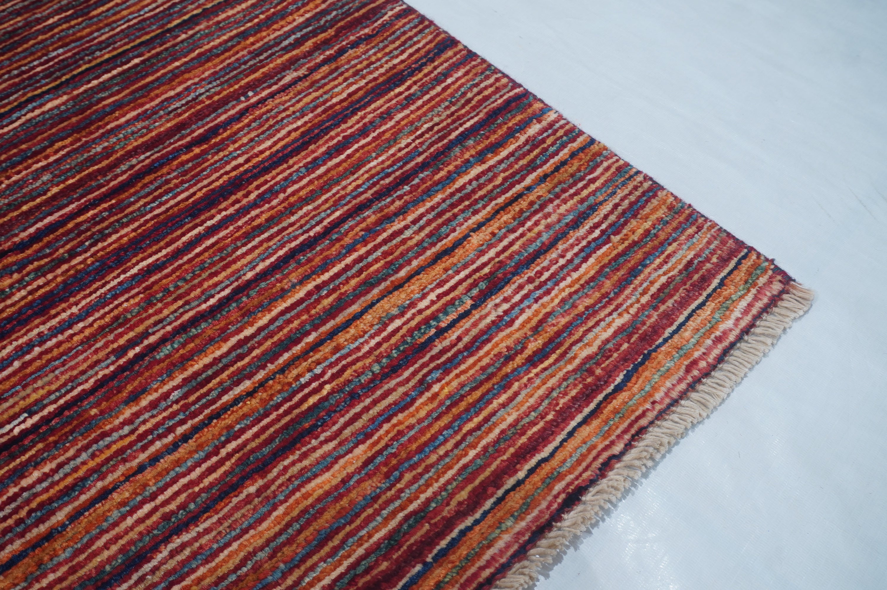 Stripe Gabbeh Multi Rug PC 52988 - 1.98m X 1.50m