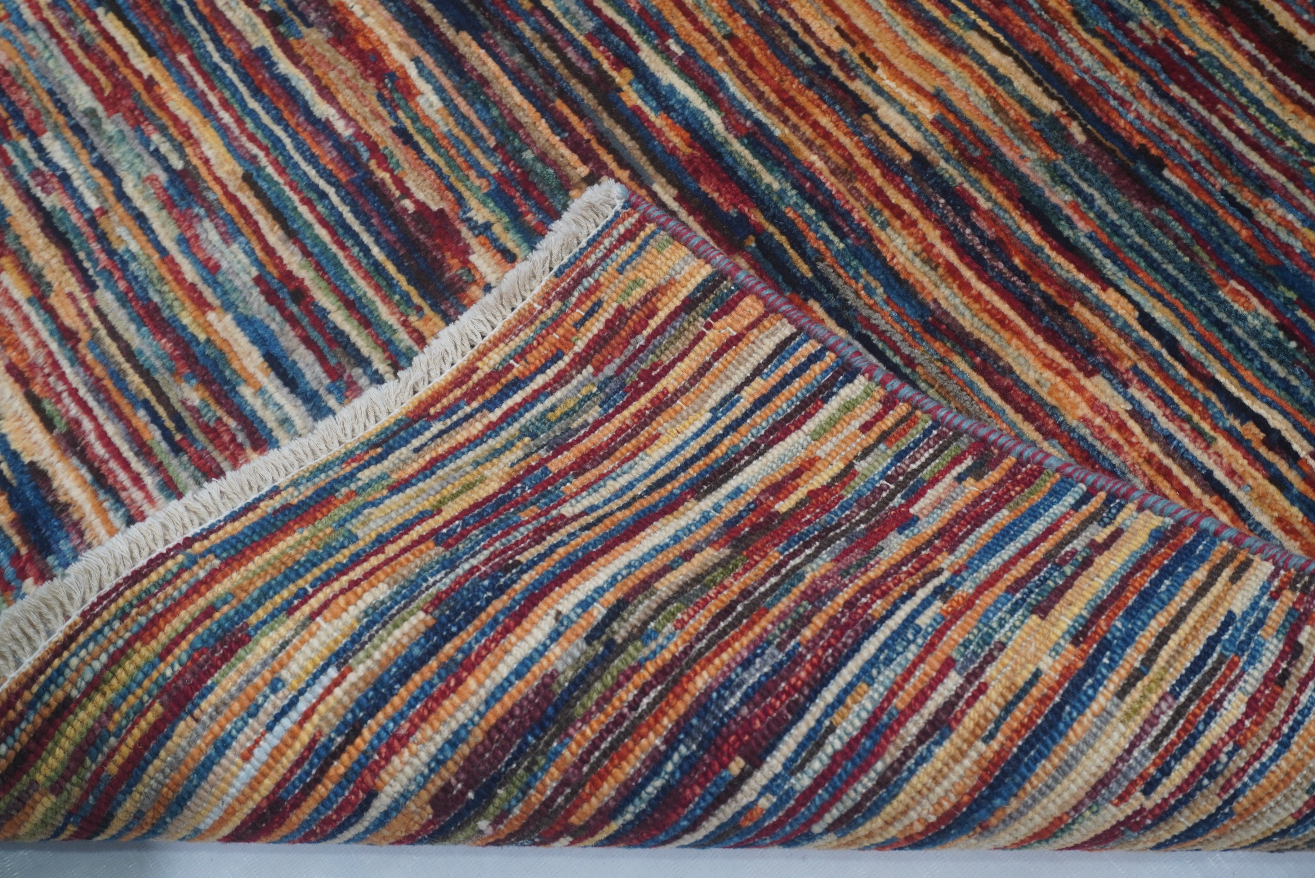 Stripe Gabbeh Multi Rug PC 55833 - 1.48m X 1.01m