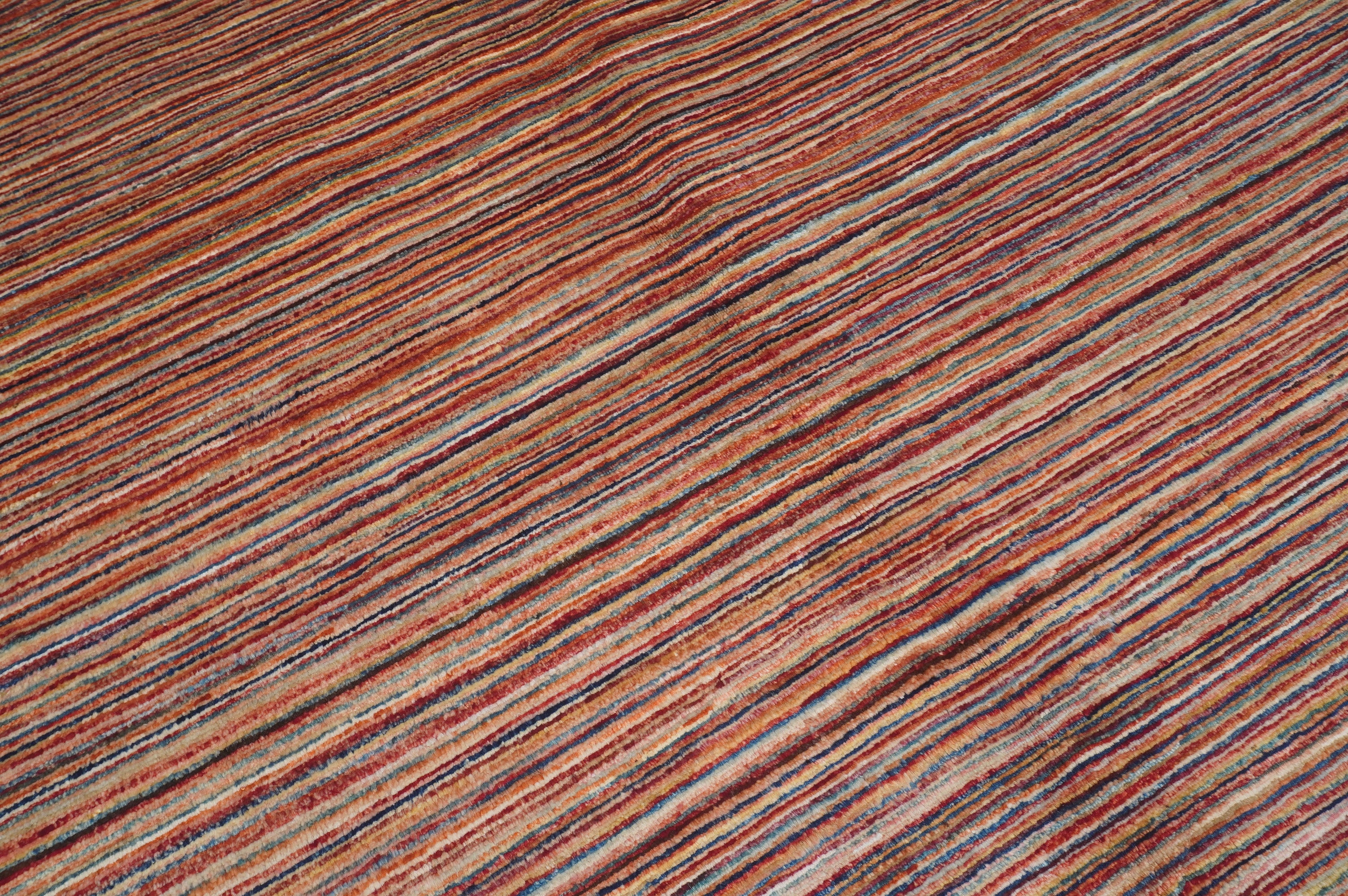 Stripe Gabbeh Multi Rug PC 52989 - 1.97m X 1.48m