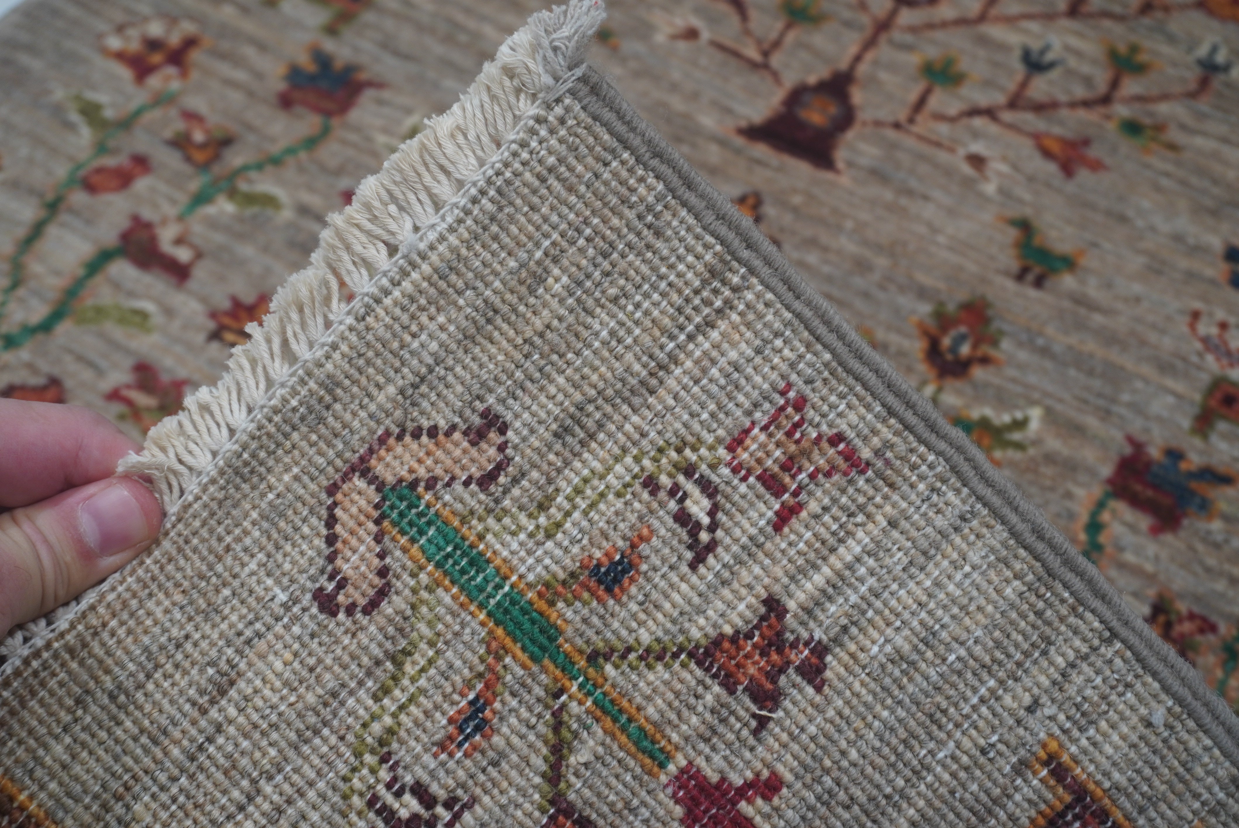 Pictorial Natural Rug PC 55845 - 0.96m X 0.62m