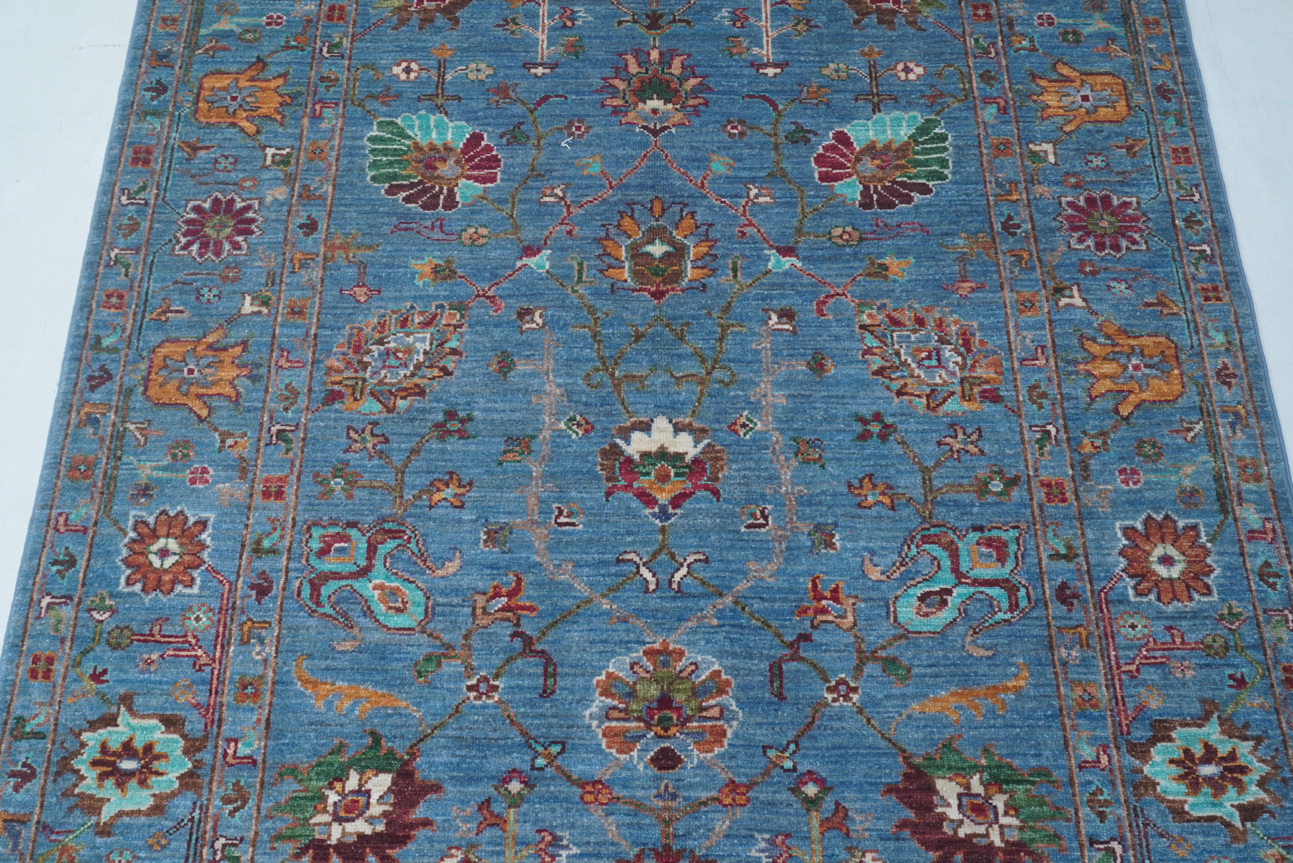 Sultani Blue Rug PC 55849 - 1.85m X 1.25m