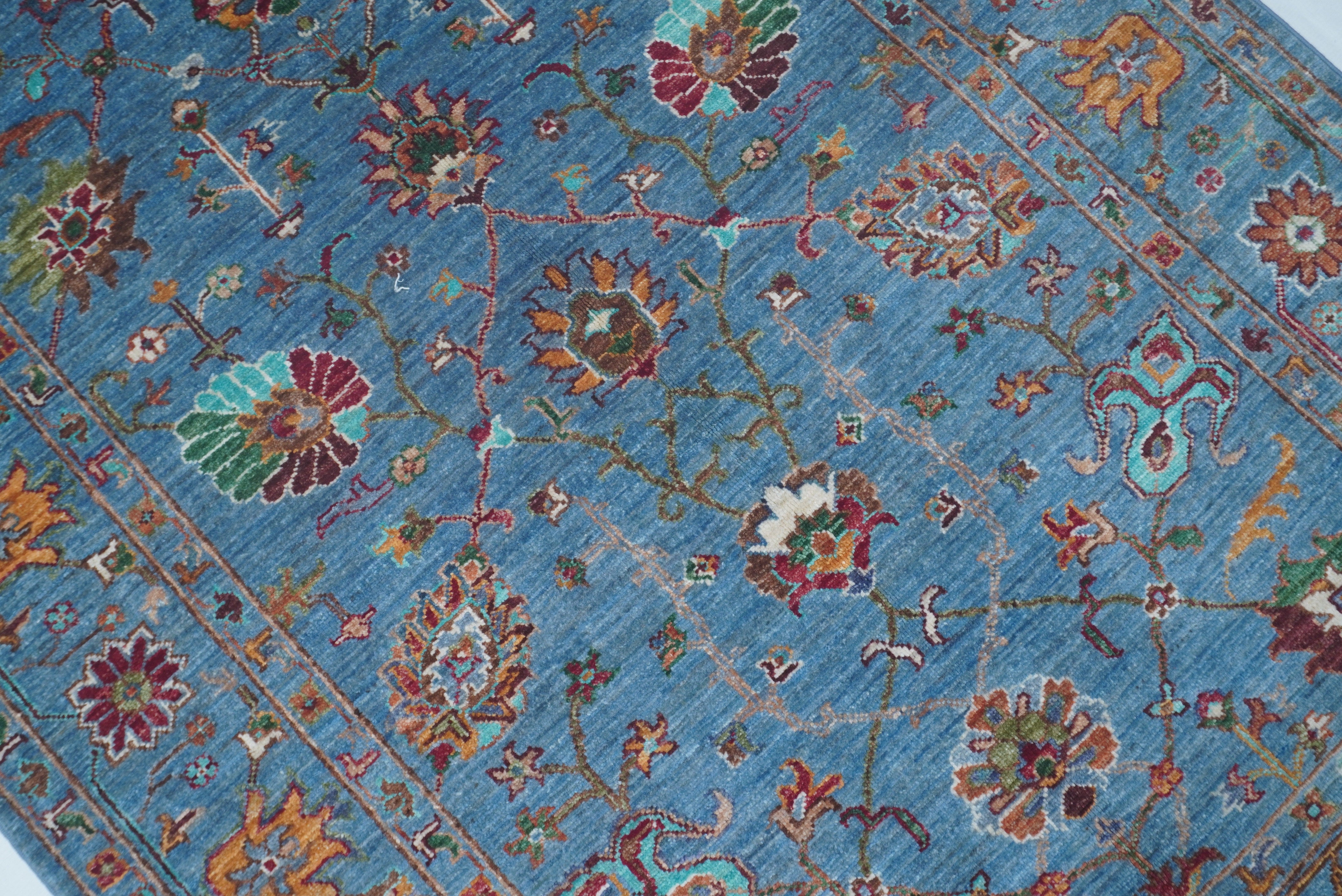 Sultani Blue Rug PC 55849 - 1.85m X 1.25m