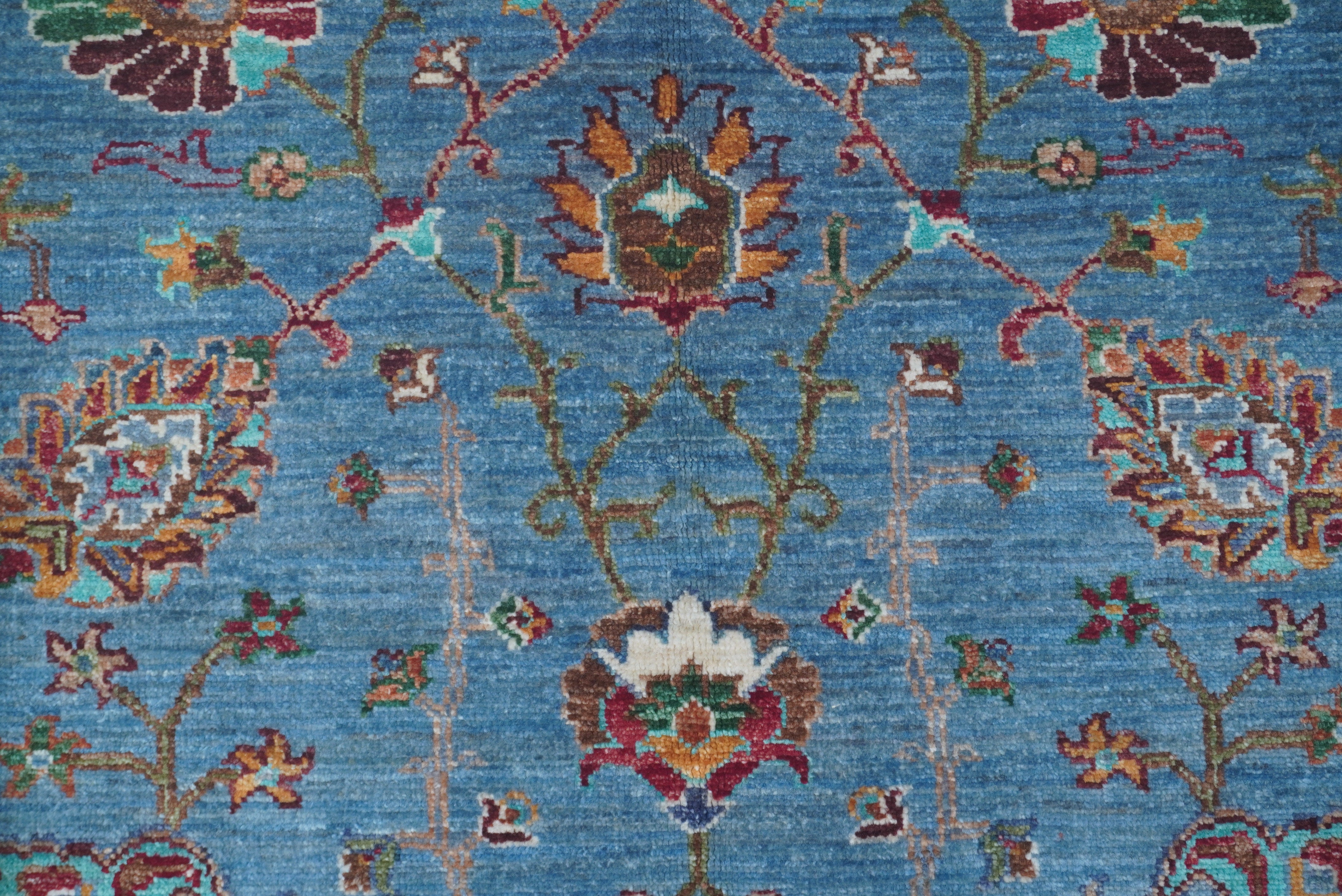 Sultani Blue Rug PC 55849 - 1.85m X 1.25m